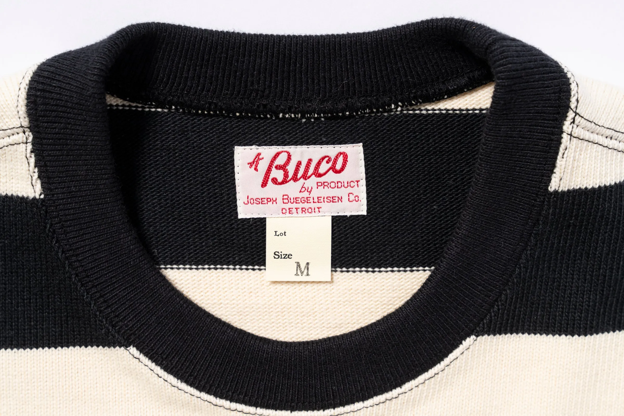 BUCO STRIPE RACING JERSEY sold by The Real McCoy's product image thumbnail 4