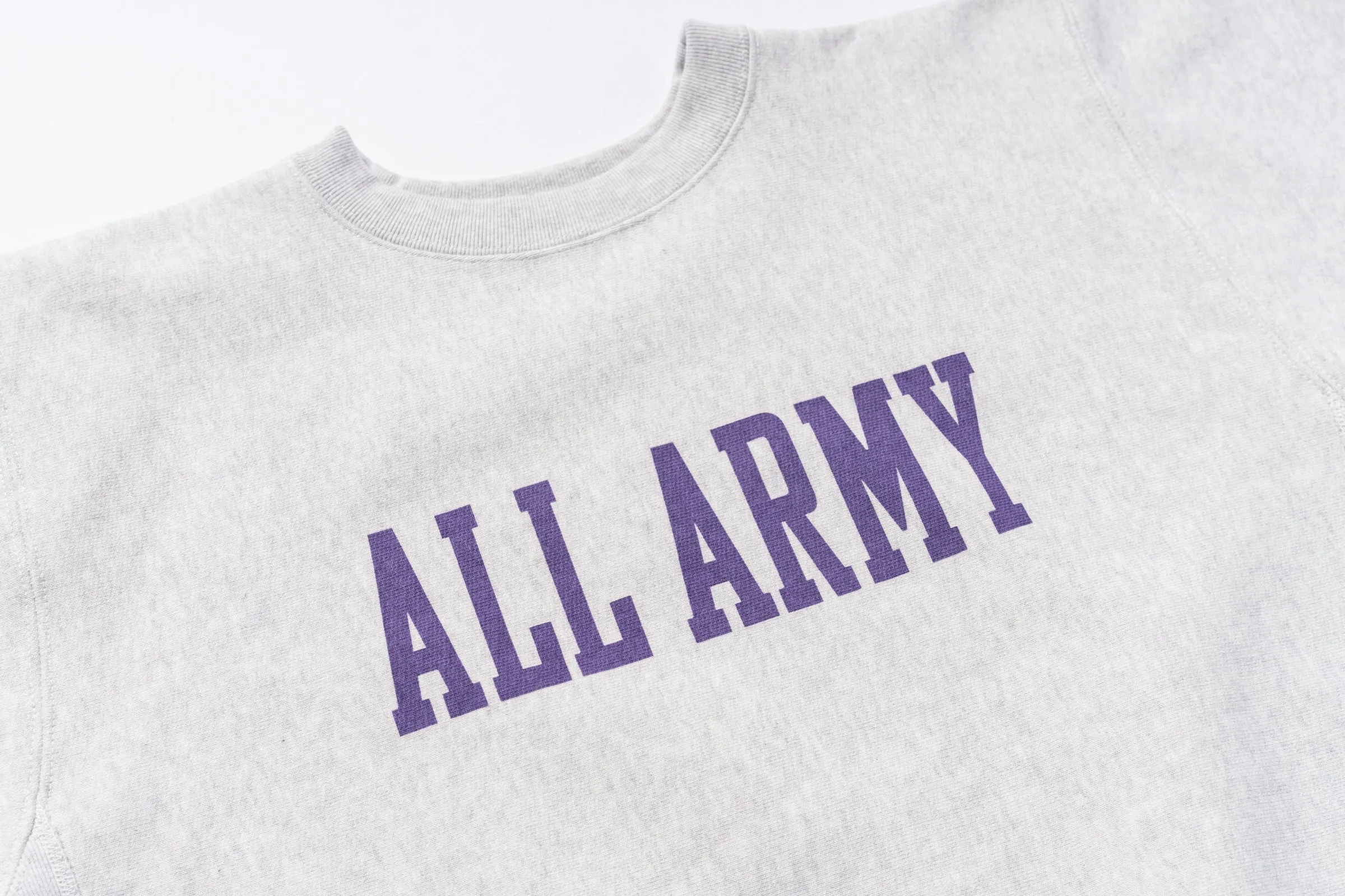 HEAVYWEIGHT CREWNECK / ALL ARMY sold by The Real McCoy's product image thumbnail 5