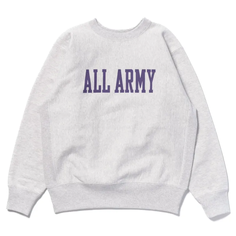 HEAVYWEIGHT CREWNECK / ALL ARMY sold by The Real McCoy's