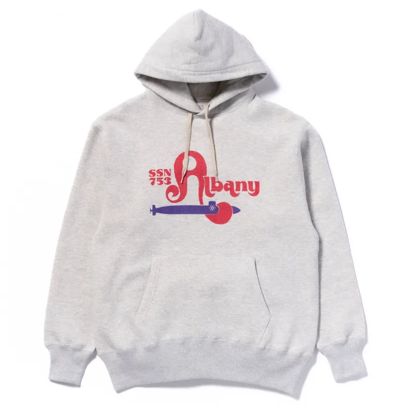 MILITARY PRINT SWEATSHIRT / USS ALBANY sold by The Real McCoy's