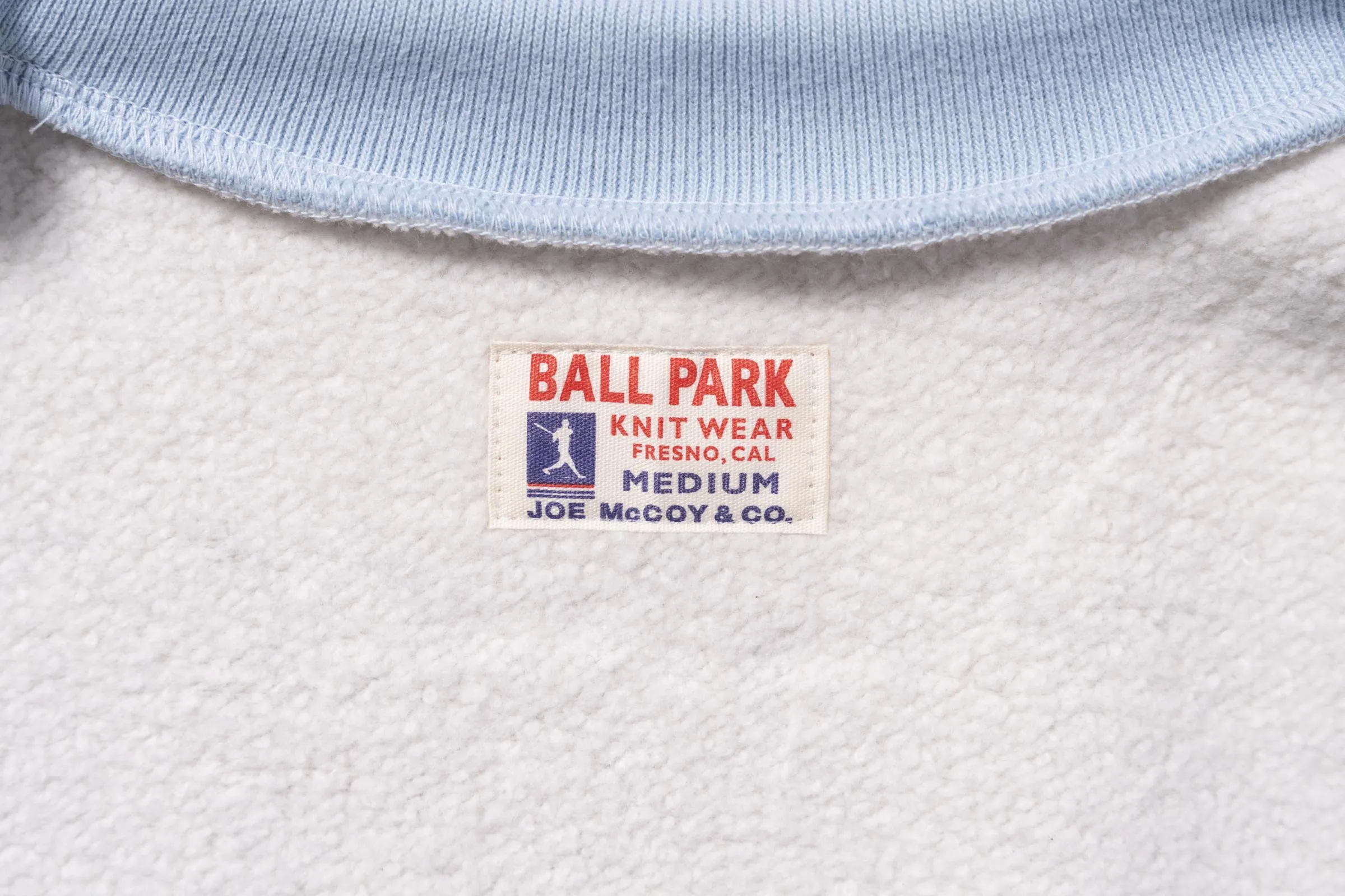 PRINTED SNOW PATTERN F/Z SWEATSHIRT sold by The Real McCoy's product image thumbnail 4