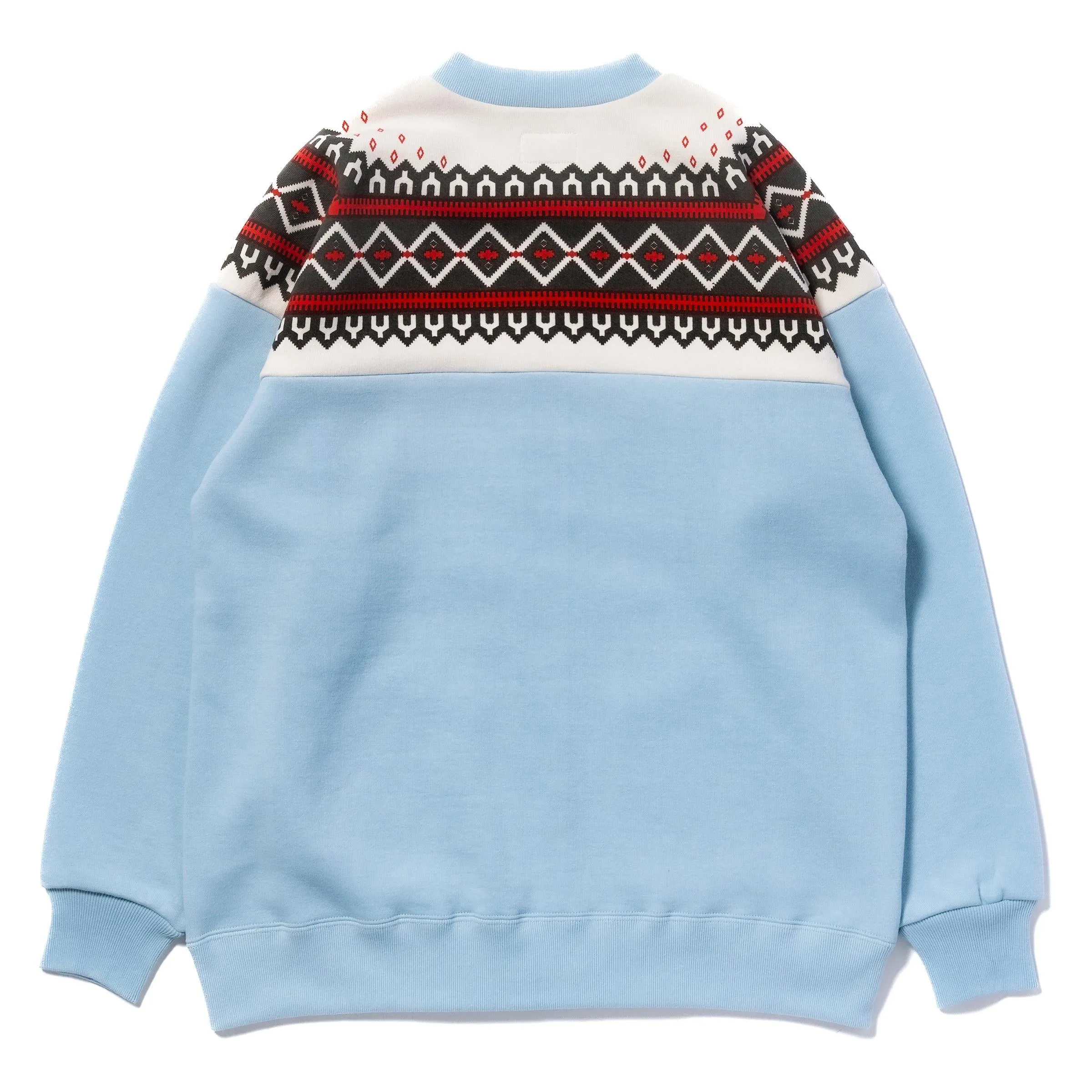 PRINTED SNOW PATTERN F/Z SWEATSHIRT sold by The Real McCoy's product image thumbnail 3