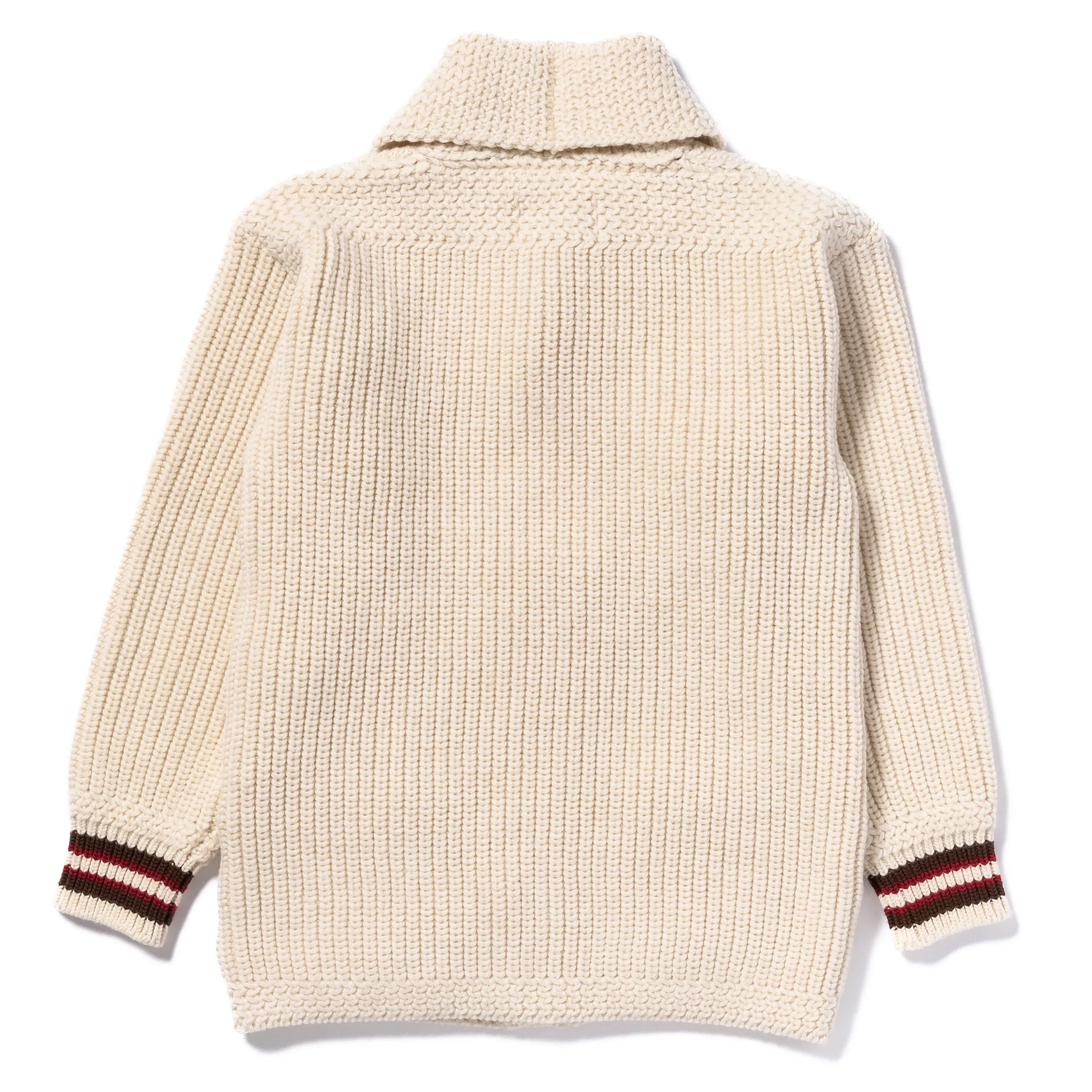 STRIPED SHAWL COLLAR CARDIGAN sold by The Real McCoy's product image thumbnail 3