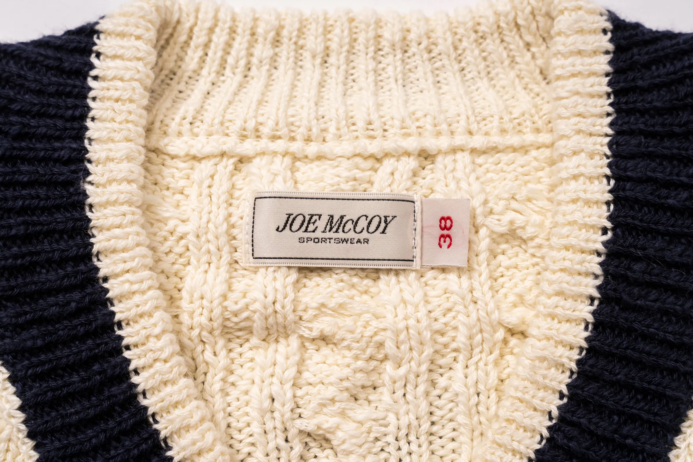 TILDEN KNIT SWEATER sold by The Real McCoy's product image thumbnail 4