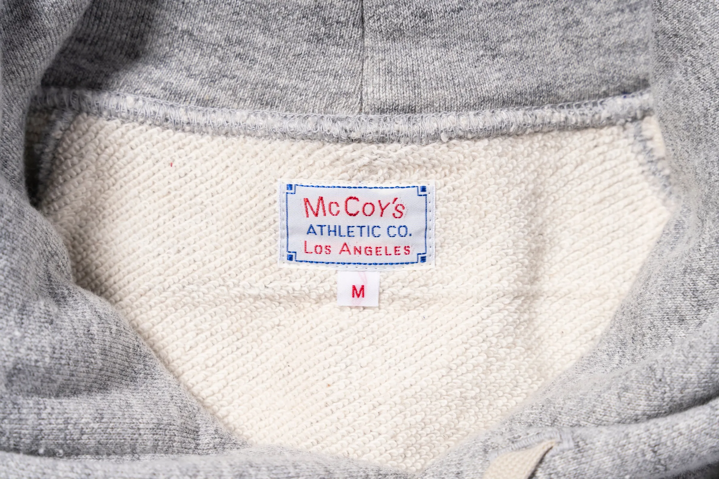 9 OZ. LOOPWHEEL RAGLAN HOODED SWEATSHIRT sold by The Real McCoy's product image thumbnail 4