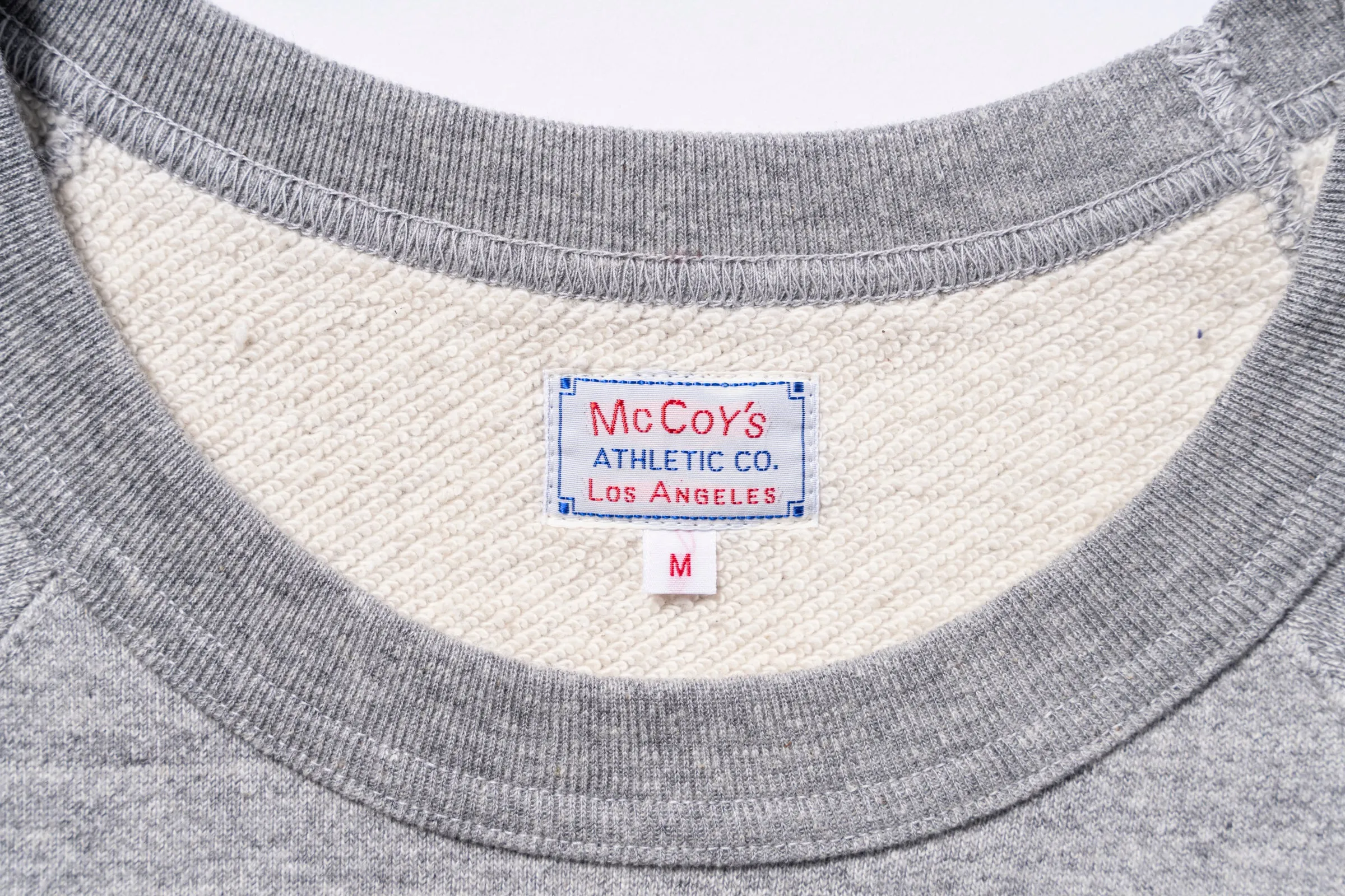 9 OZ. LOOPWHEEL RAGLAN SWEATSHIRT sold by The Real McCoy's product image thumbnail 4