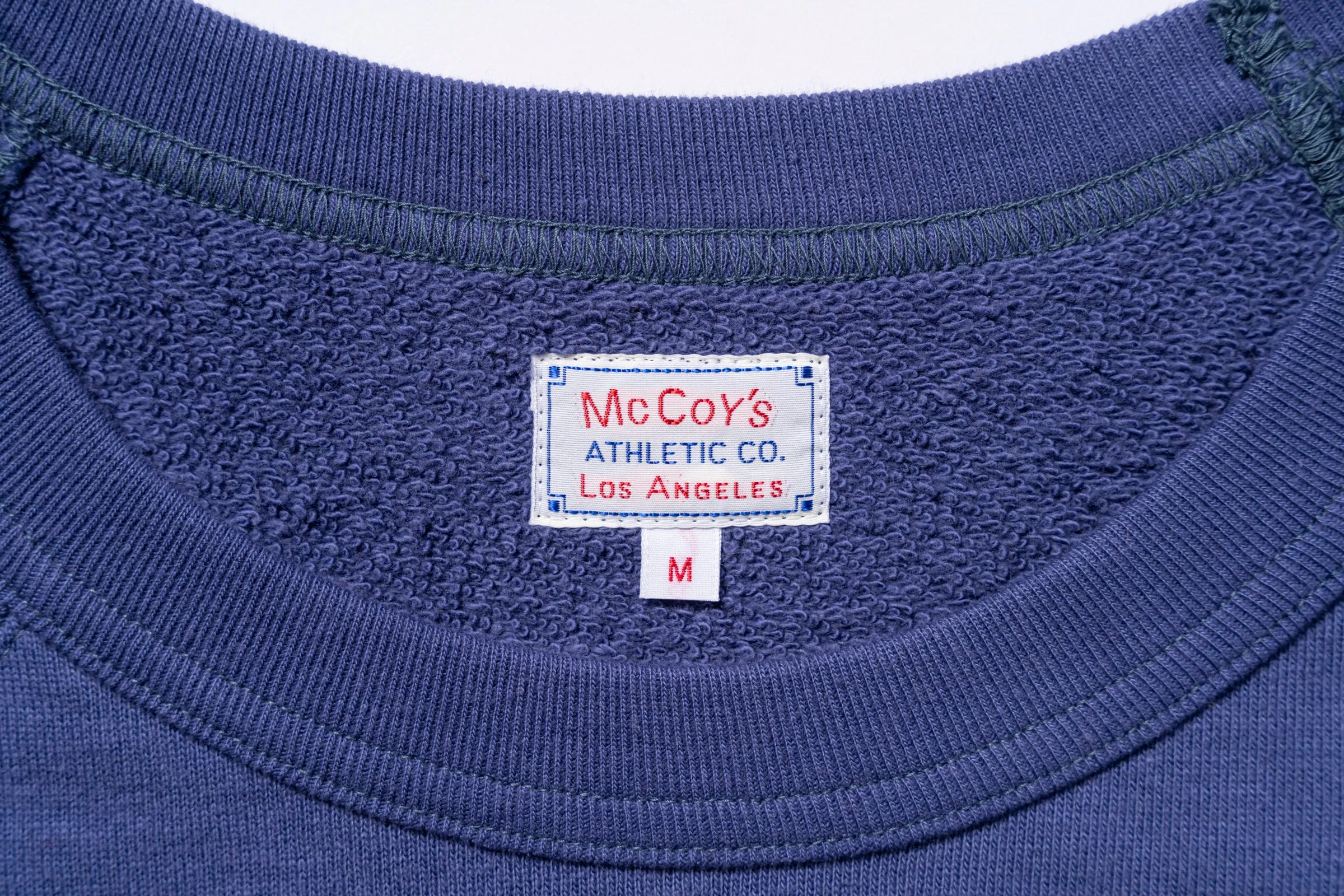 9 OZ. LOOPWHEEL RAGLAN SWEATSHIRT sold by The Real McCoy's product image thumbnail 4