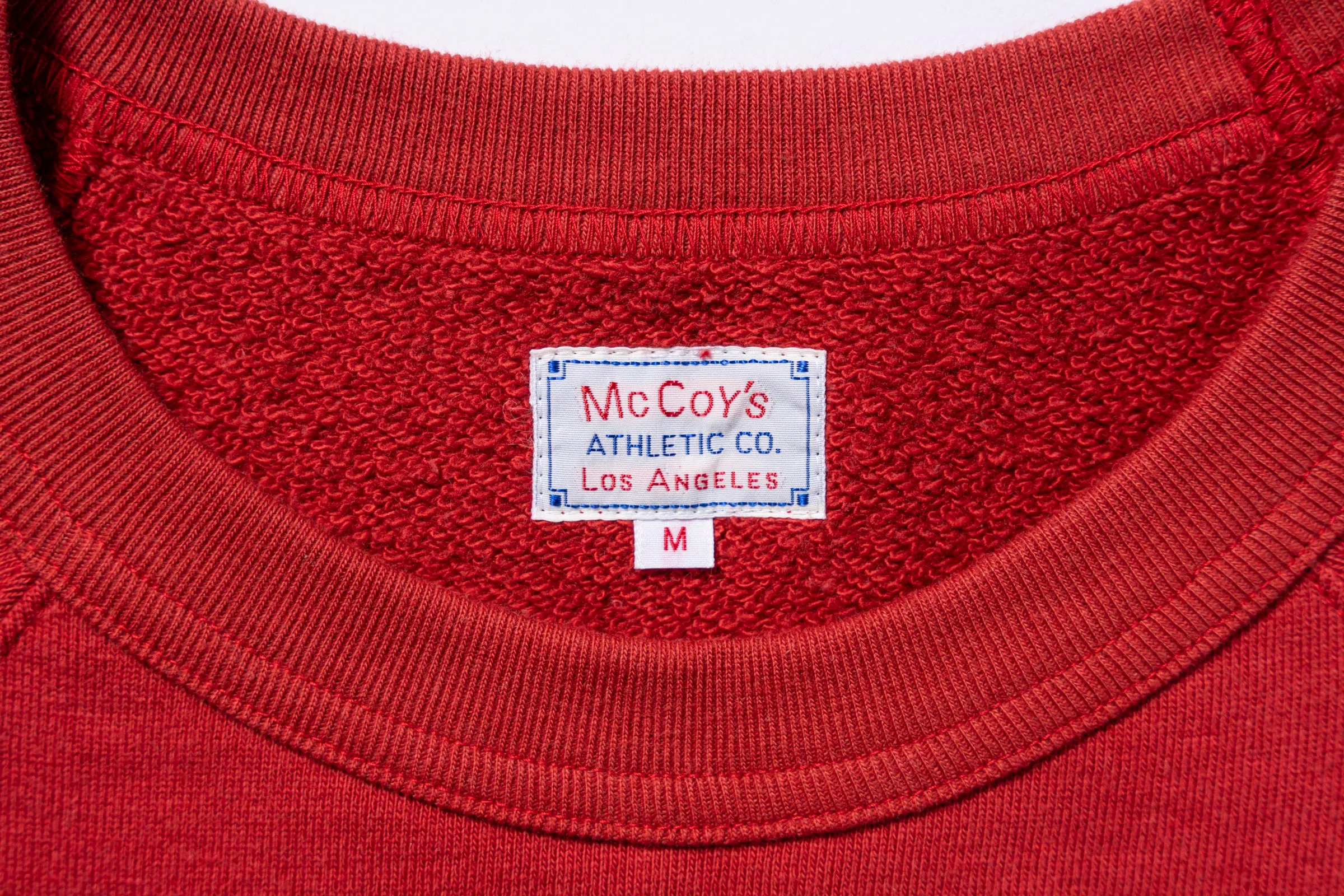9 OZ. LOOPWHEEL S/S SWEATSHIRT sold by The Real McCoy's product image thumbnail 4