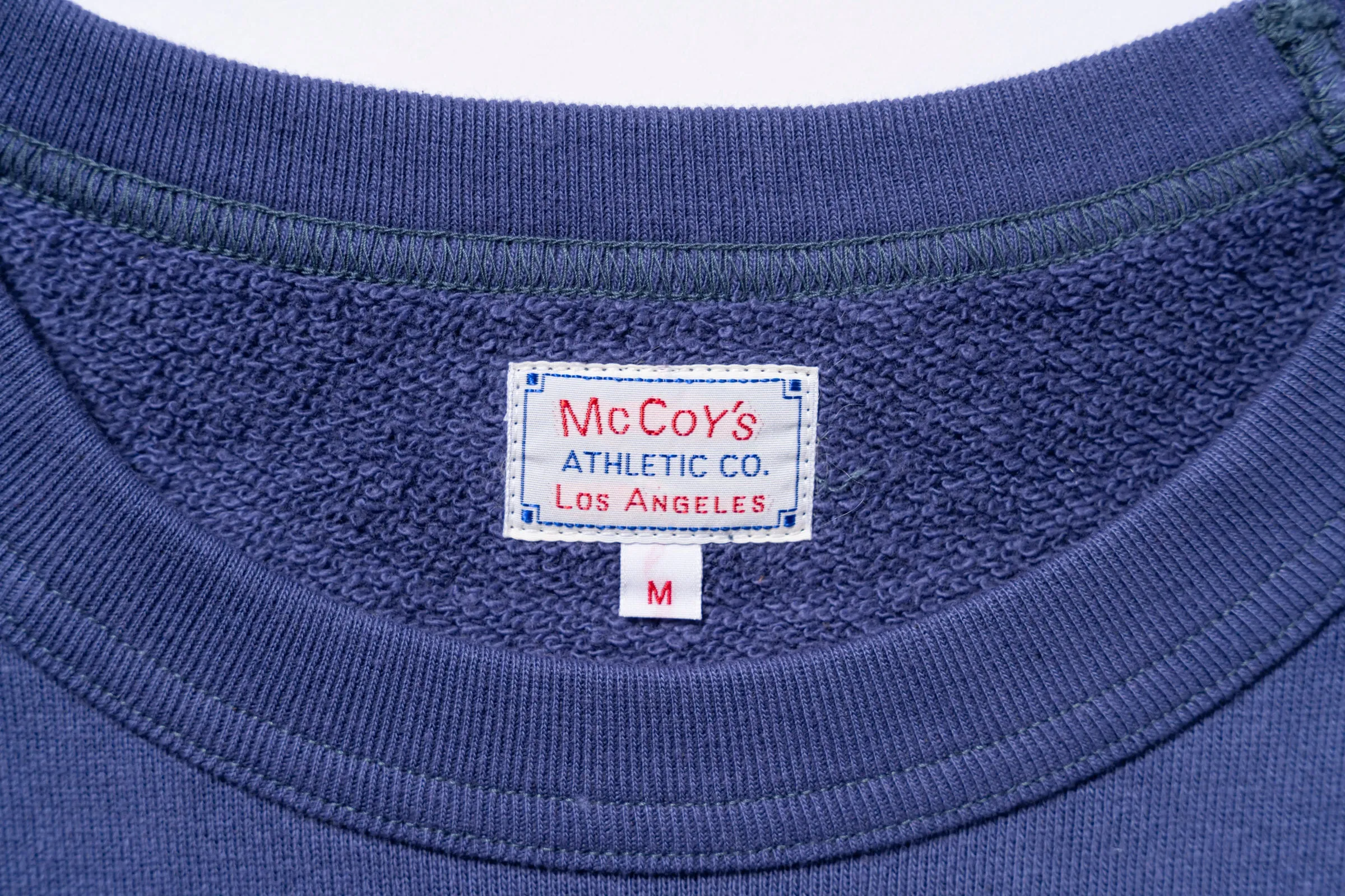 9 OZ. LOOPWHEEL S/S SWEATSHIRT sold by The Real McCoy's product image thumbnail 4