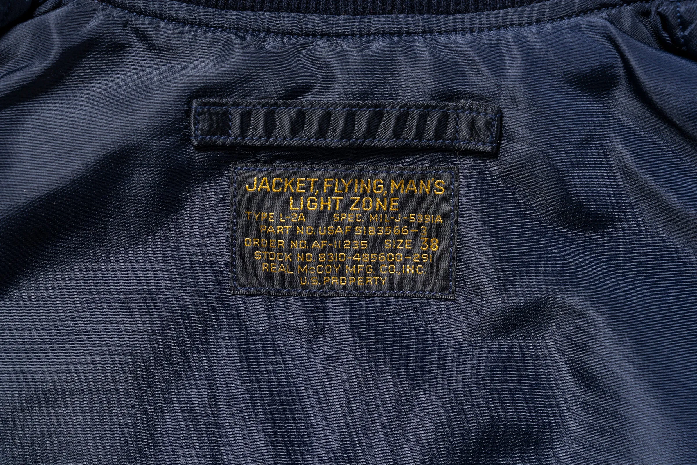 TYPE L-2A REAL McCOY MFG. CO. sold by The Real McCoy's product image thumbnail 4