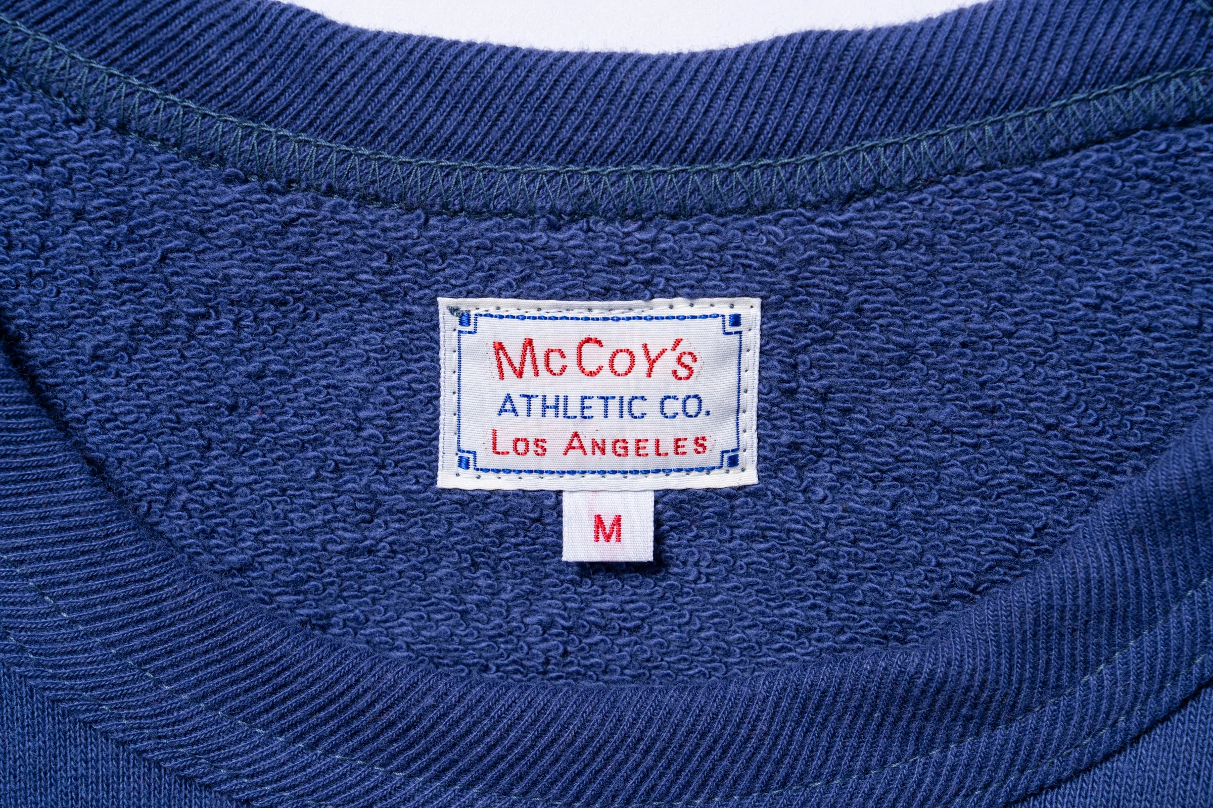 9 OZ. LOOPWHEEL RAGLAN SWEATSHIRT sold by The Real McCoy's product image thumbnail 4
