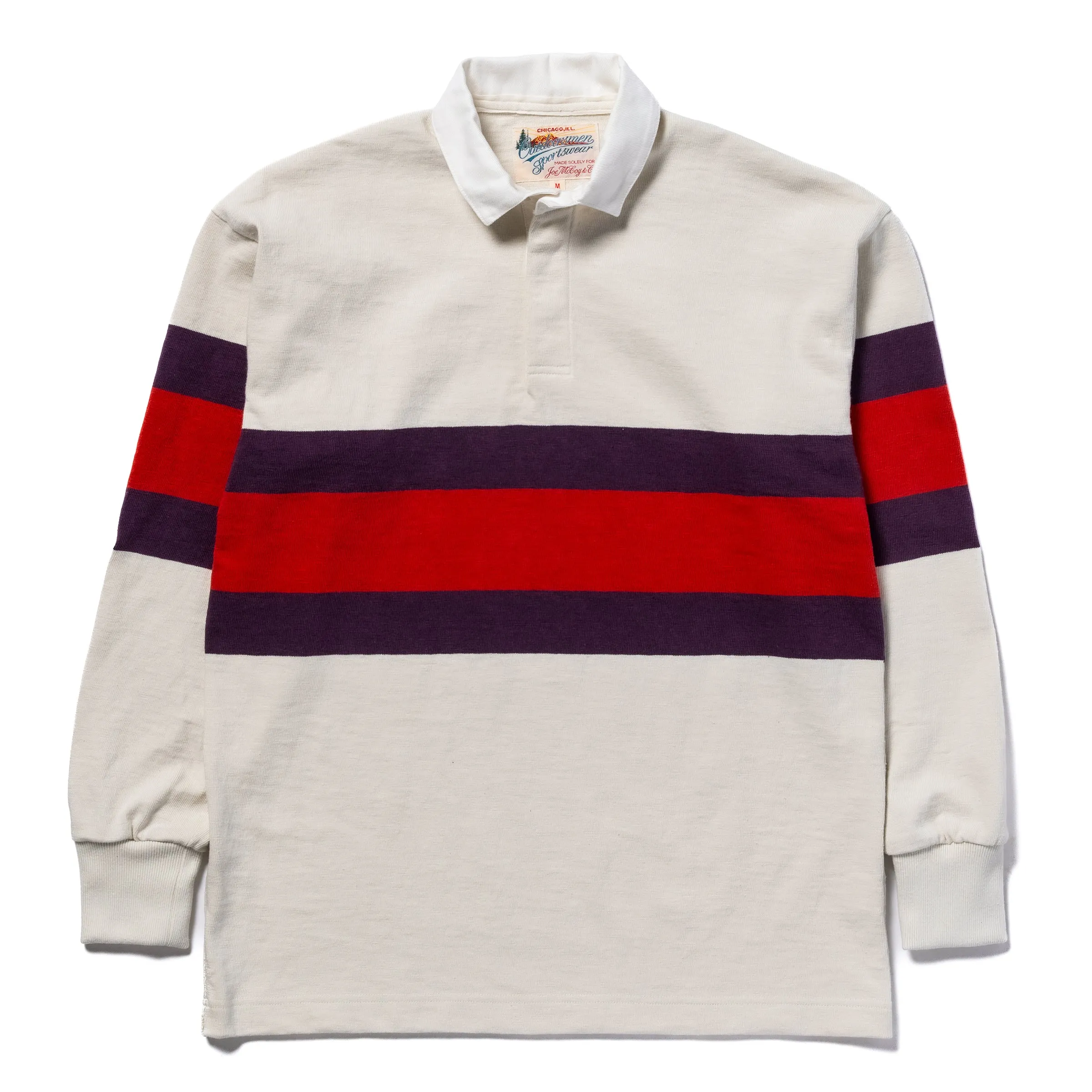 CLIMBERS' STRIPED RUGBY SHIRT sold by The Real McCoy's product image thumbnail 2