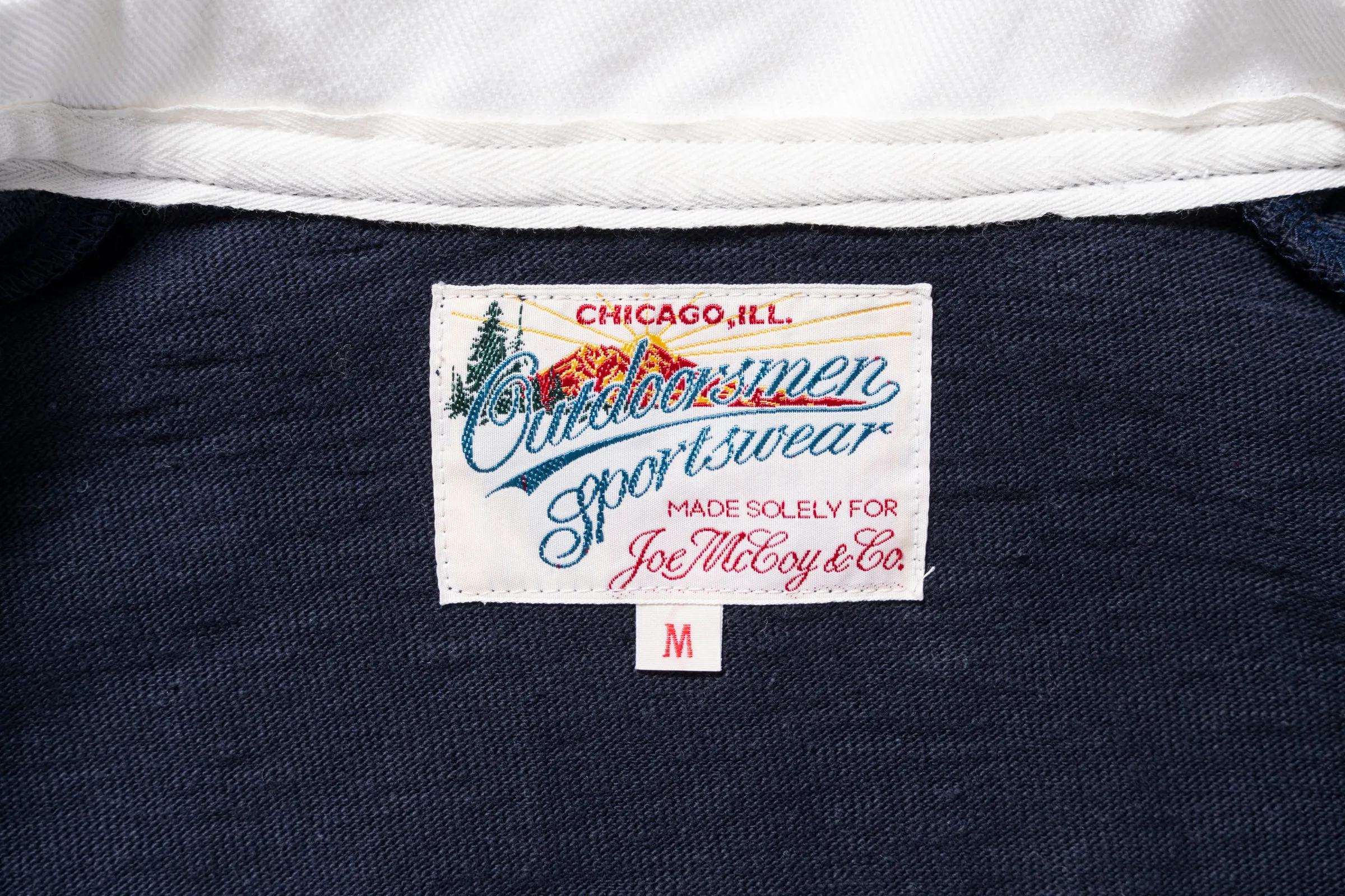 CLIMBERS' STRIPED RUGBY SHIRT sold by The Real McCoy's product image thumbnail 4