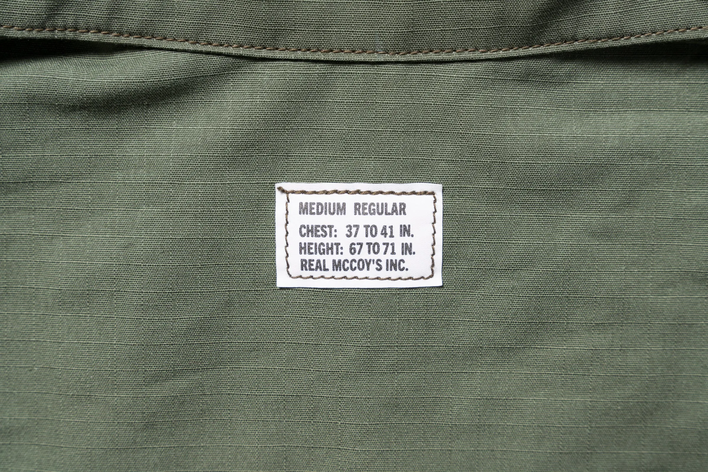 COAT, MAN’S, COTTON RIP-STOP POPLIN sold by The Real McCoy's product image thumbnail 4