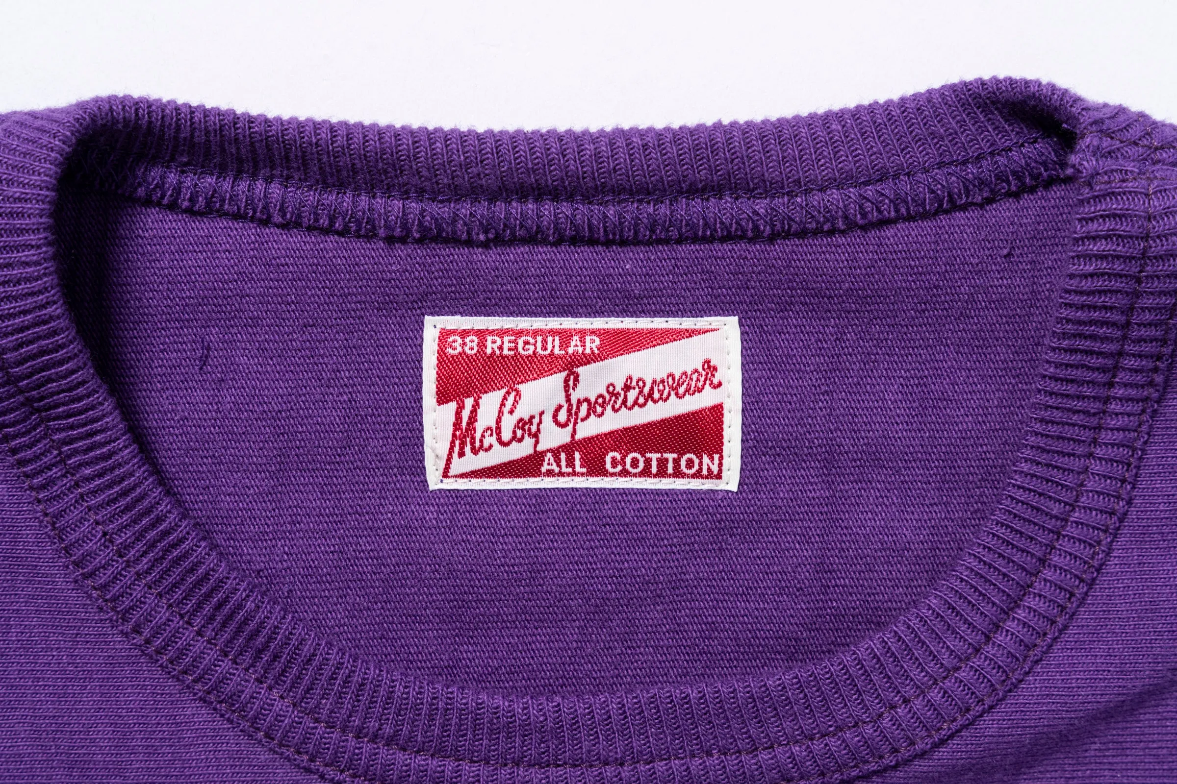 HEAVY COTTON FOOTBALL TEE sold by The Real McCoy's product image thumbnail 4