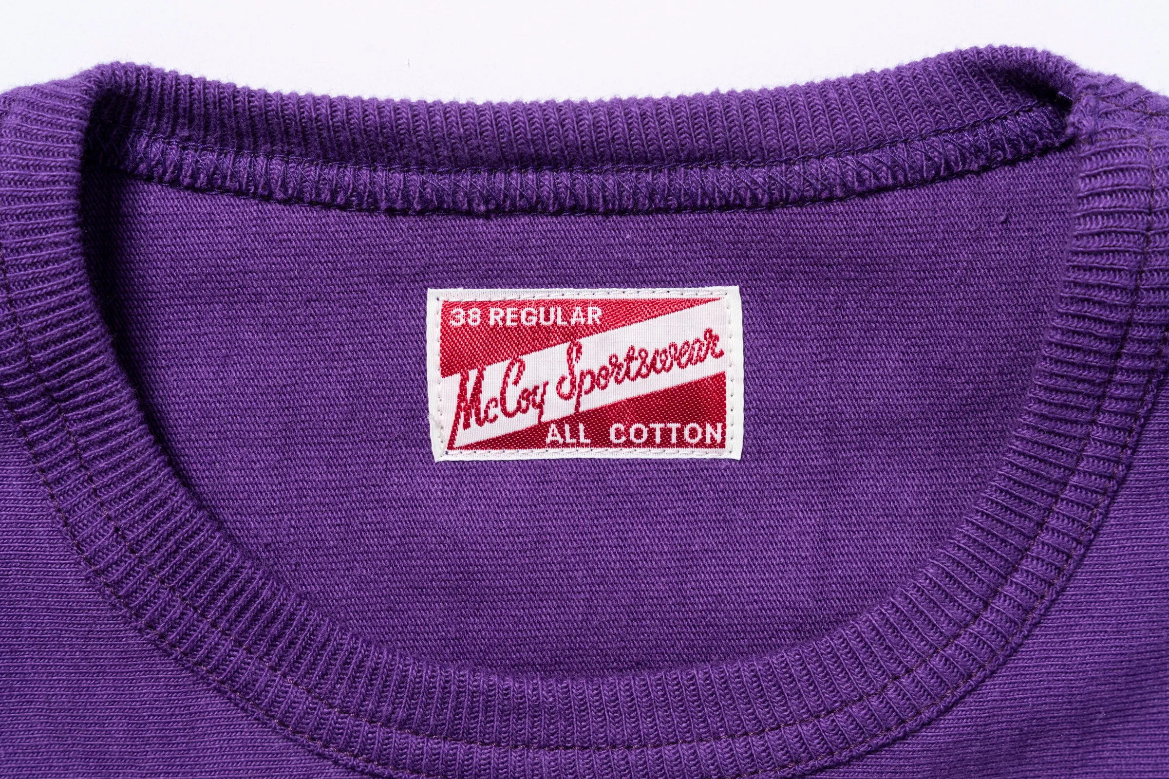 HEAVY COTTON FOOTBALL TEE / 32ND SIG sold by The Real McCoy's product image thumbnail 4