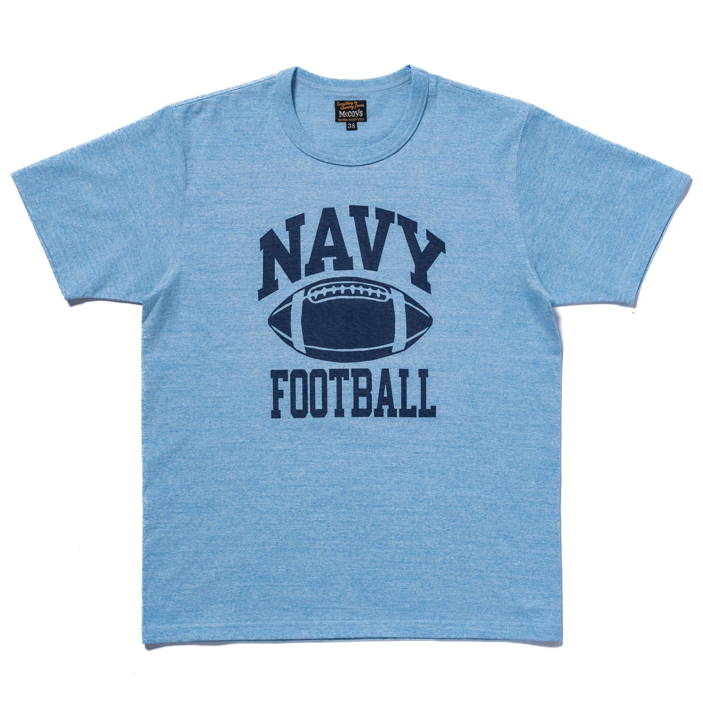 MILITARY TEE / NAVY FOOTBALL sold by The Real McCoy's product image thumbnail 2