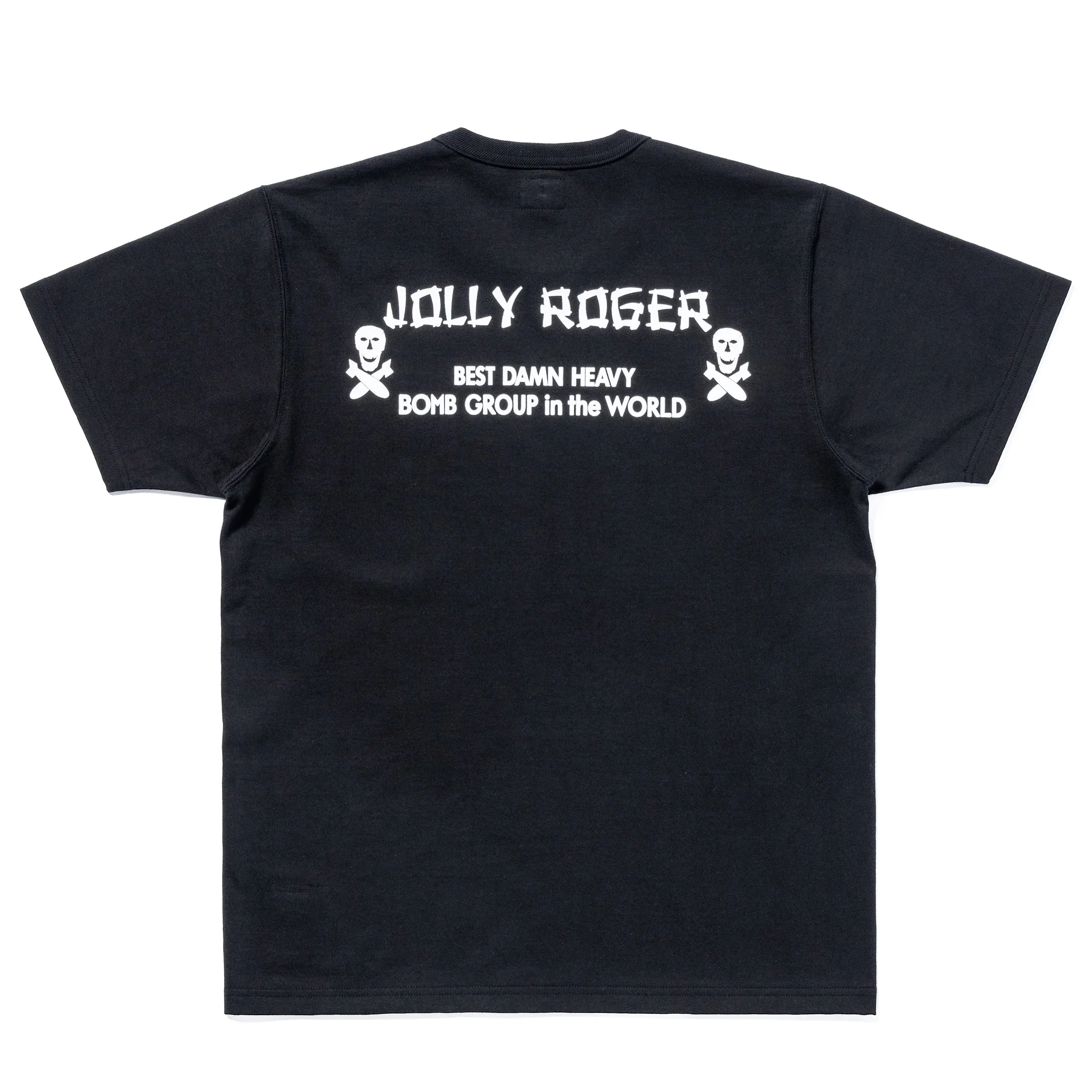 MILITARY TEE / JOLLY ROGER, BEST DAMN GROUP sold by The Real McCoy's product image thumbnail 3