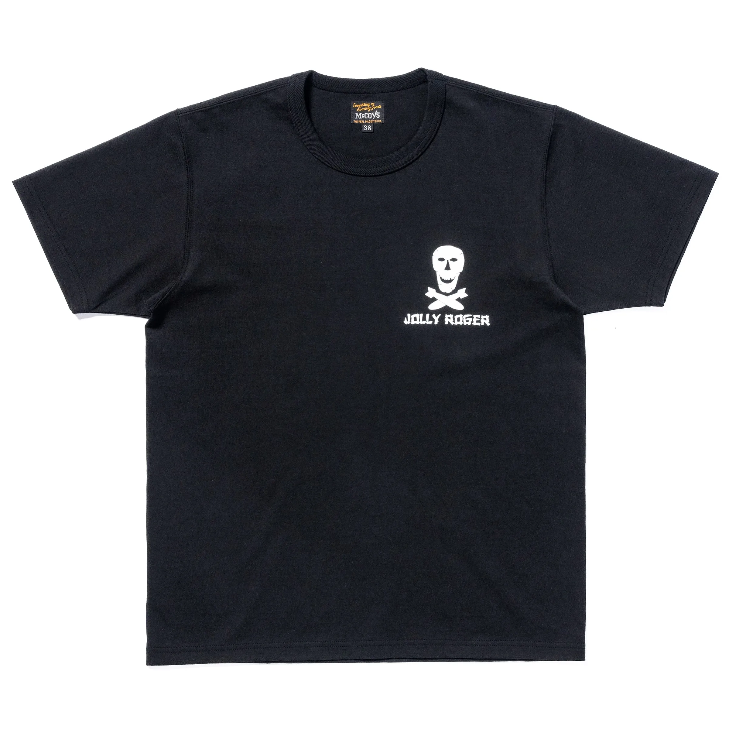MILITARY TEE / JOLLY ROGER, BEST DAMN GROUP sold by The Real McCoy's
