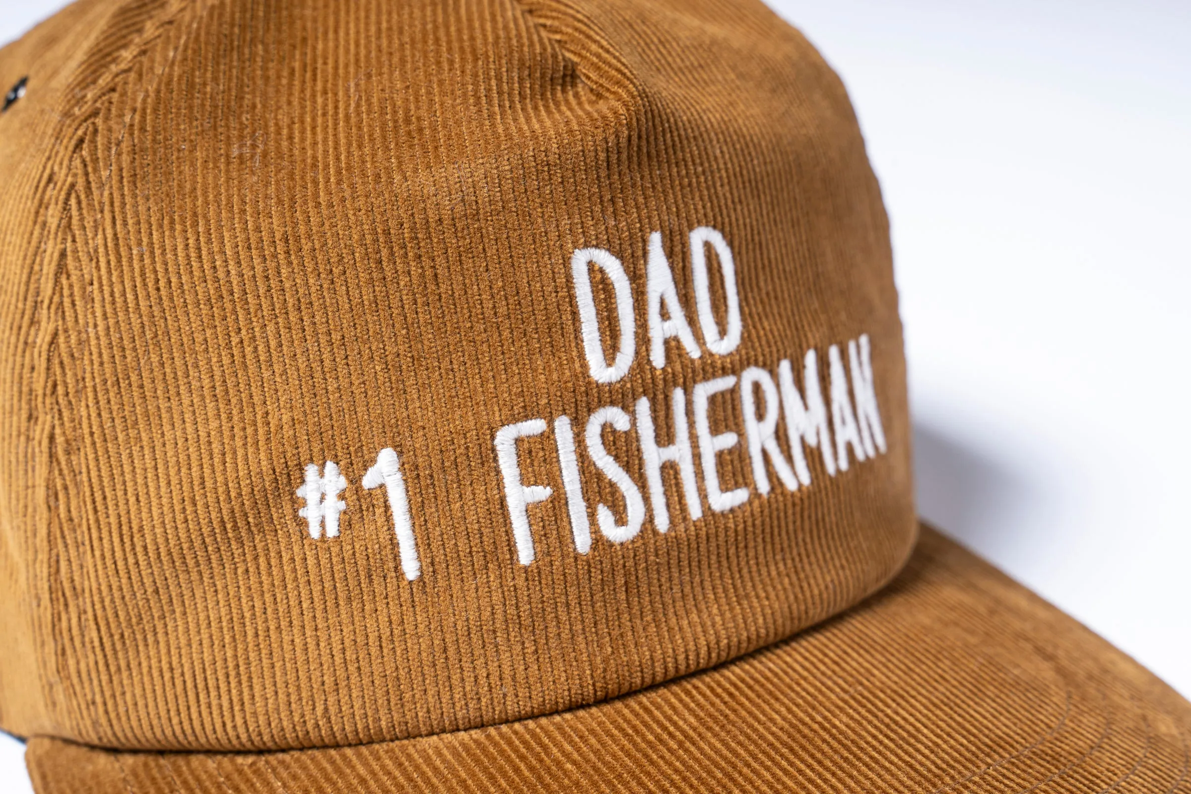 FIVE PANEL CORDUROY CAP / #1 FISHING DAD sold by The Real McCoy's product image thumbnail 5