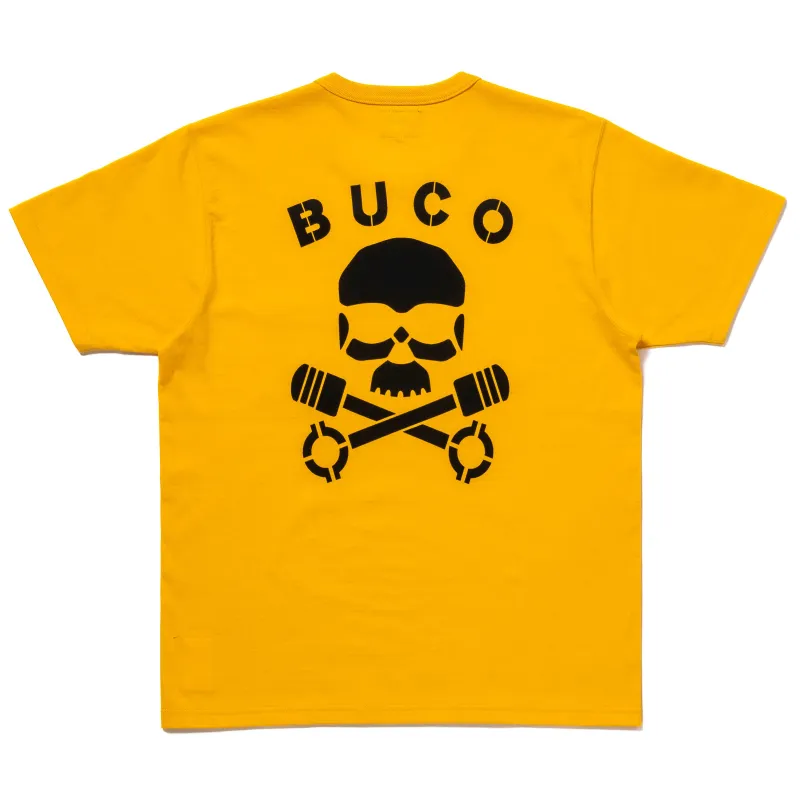 BUCO TEE / SKULL PISTON sold by The Real McCoy's