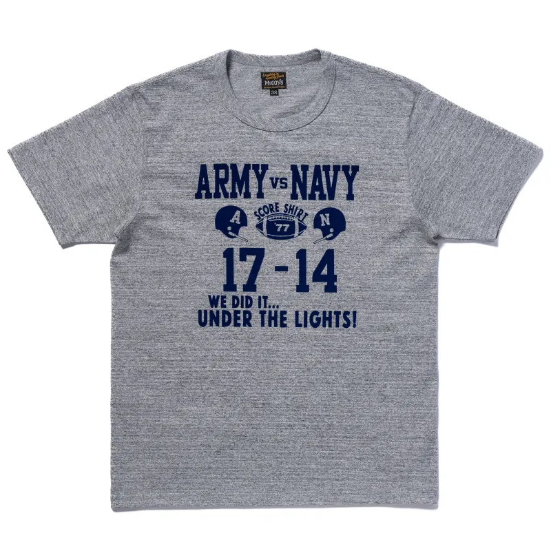 MILITARY TEE / ARMY VS. NAVY sold by The Real McCoy's