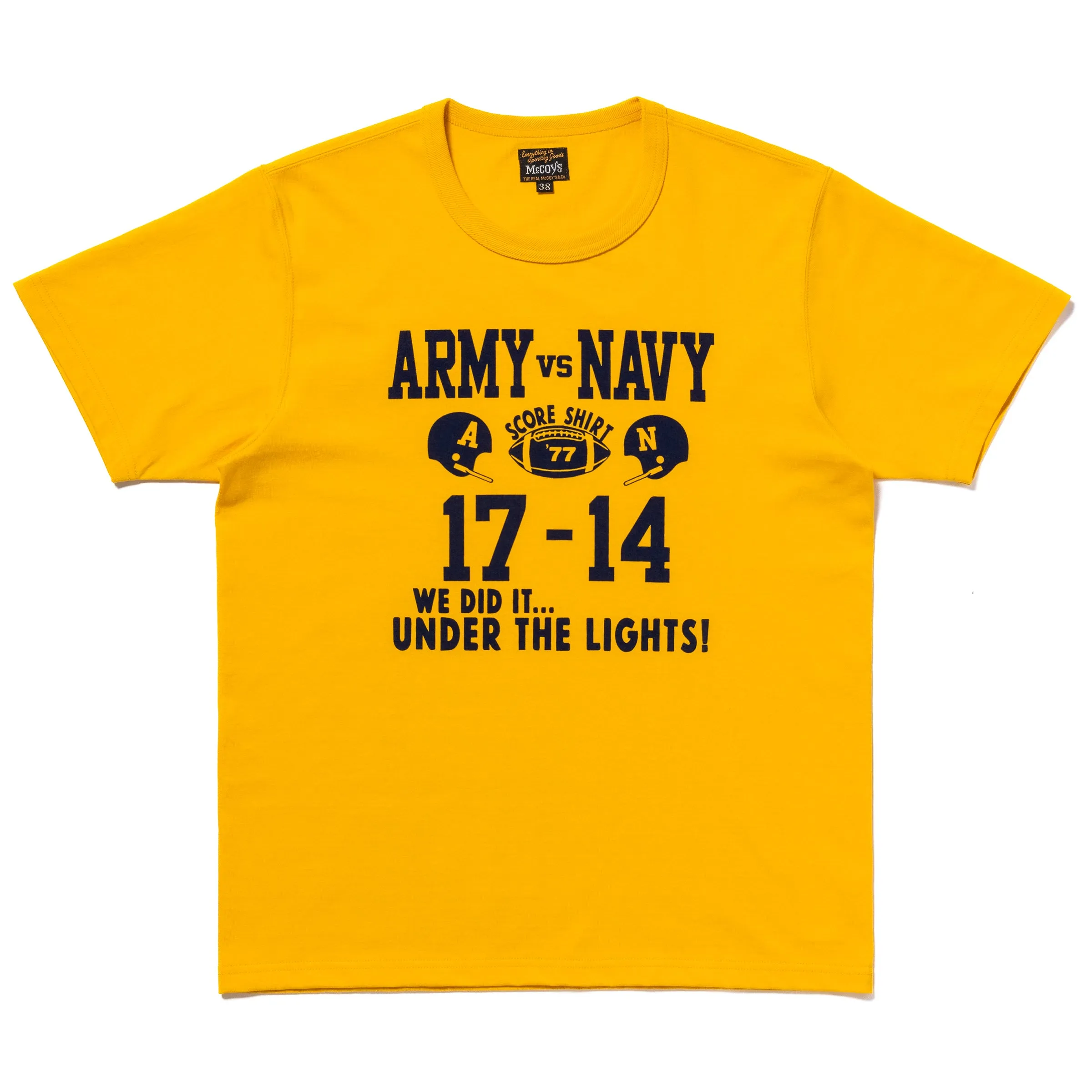 MILITARY TEE / ARMY VS. NAVY sold by The Real McCoy's product image thumbnail 2