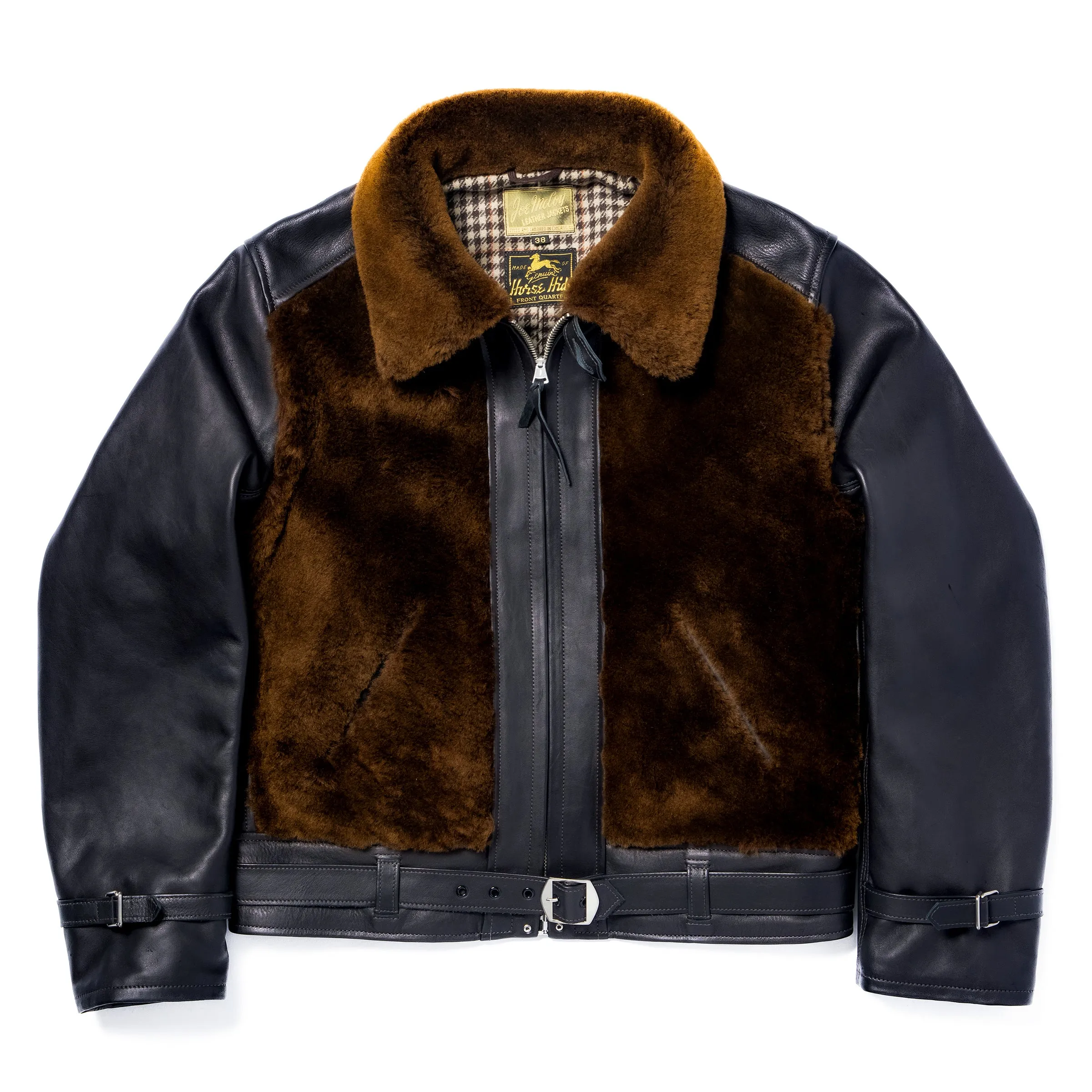 AKLAK GRIZZLY JACKET / BLACK,BROWN sold by The Real McCoy's product image thumbnail 2