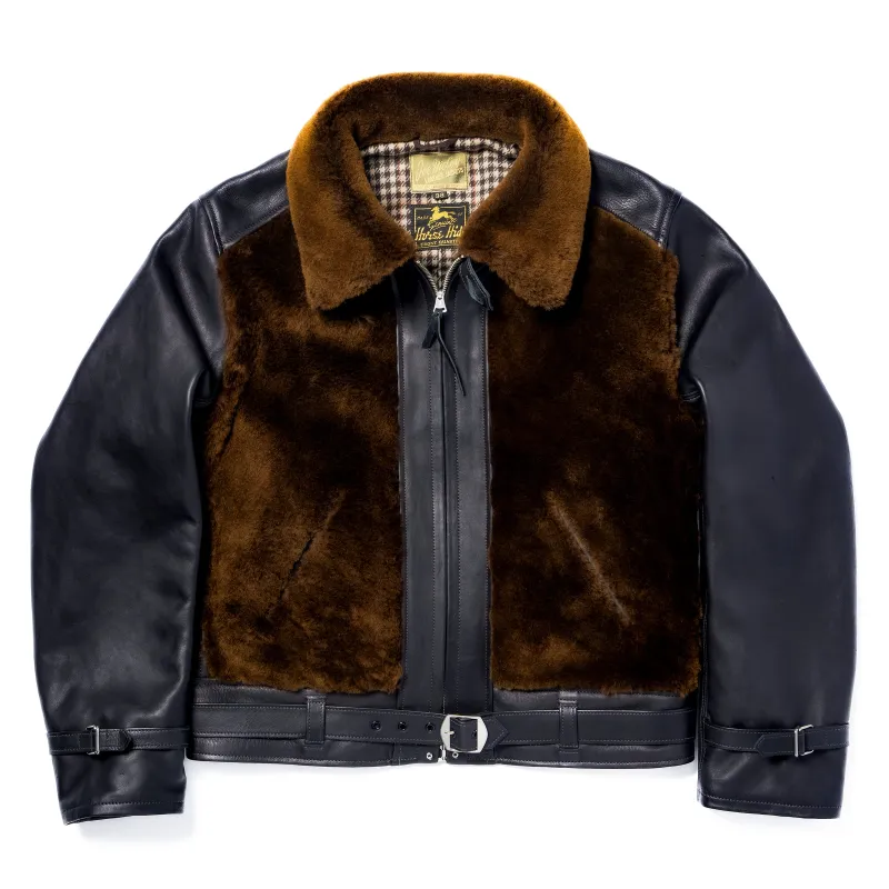 AKLAK GRIZZLY JACKET / BLACK,BROWN sold by The Real McCoy's
