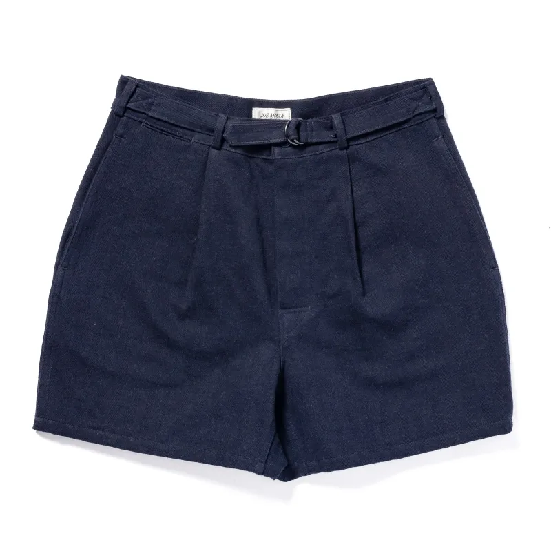 BELTED SHORTS / COTTON-HEMP sold by The Real McCoy's