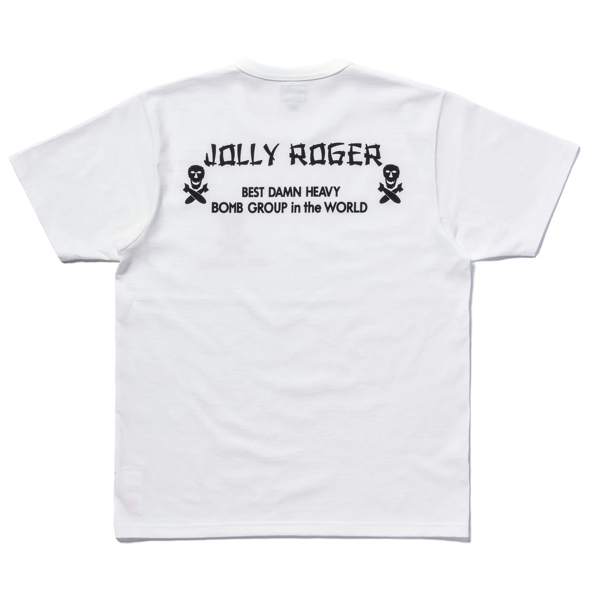 MILITARY TEE / JOLLY ROGER, BEST DAMN GROUP sold by The Real McCoy's product image thumbnail 3