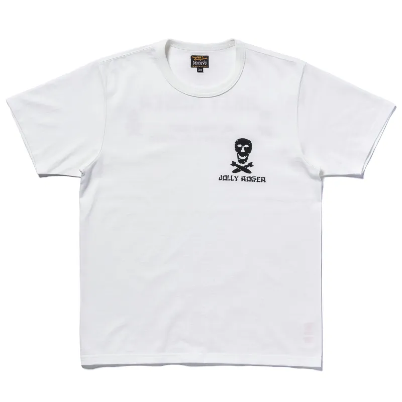 MILITARY TEE / JOLLY ROGER, BEST DAMN GROUP sold by The Real McCoy's