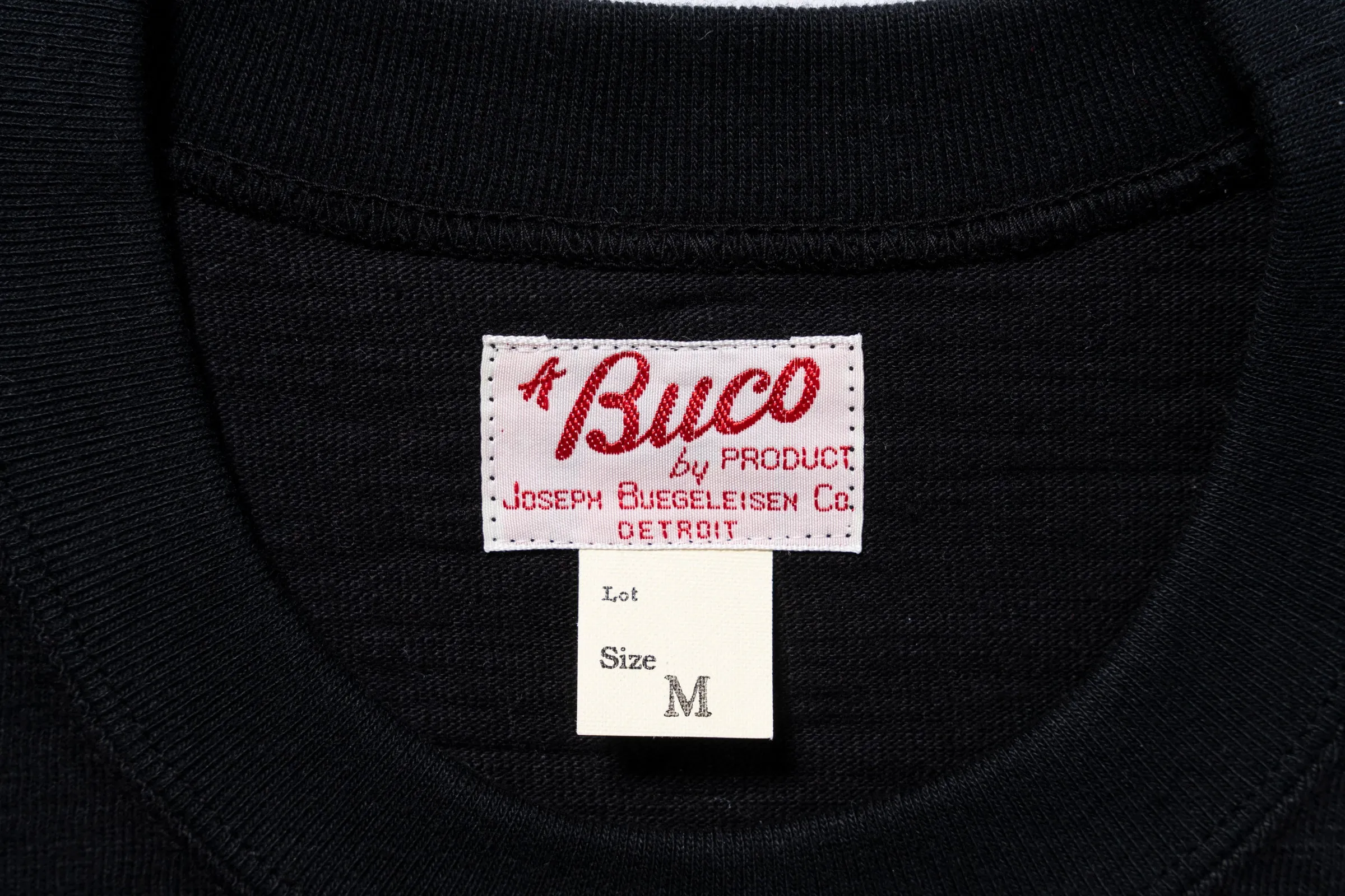 BUCO STRIPED SLEEVE TEE / FLYING WHEEL sold by The Real McCoy's product image thumbnail 4