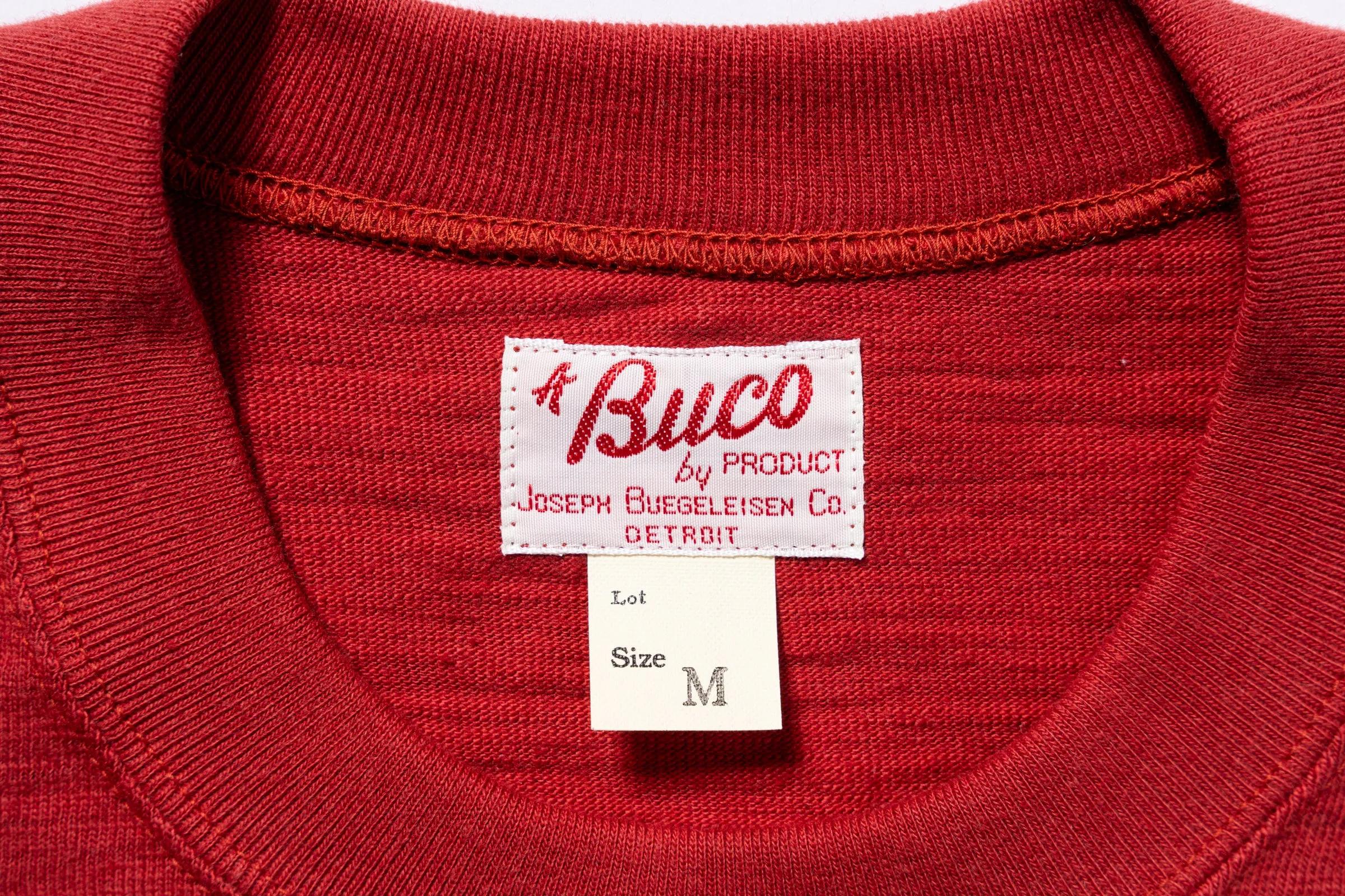 BUCO STRIPED SLEEVE TEE / FLYING WHEEL sold by The Real McCoy's product image thumbnail 4