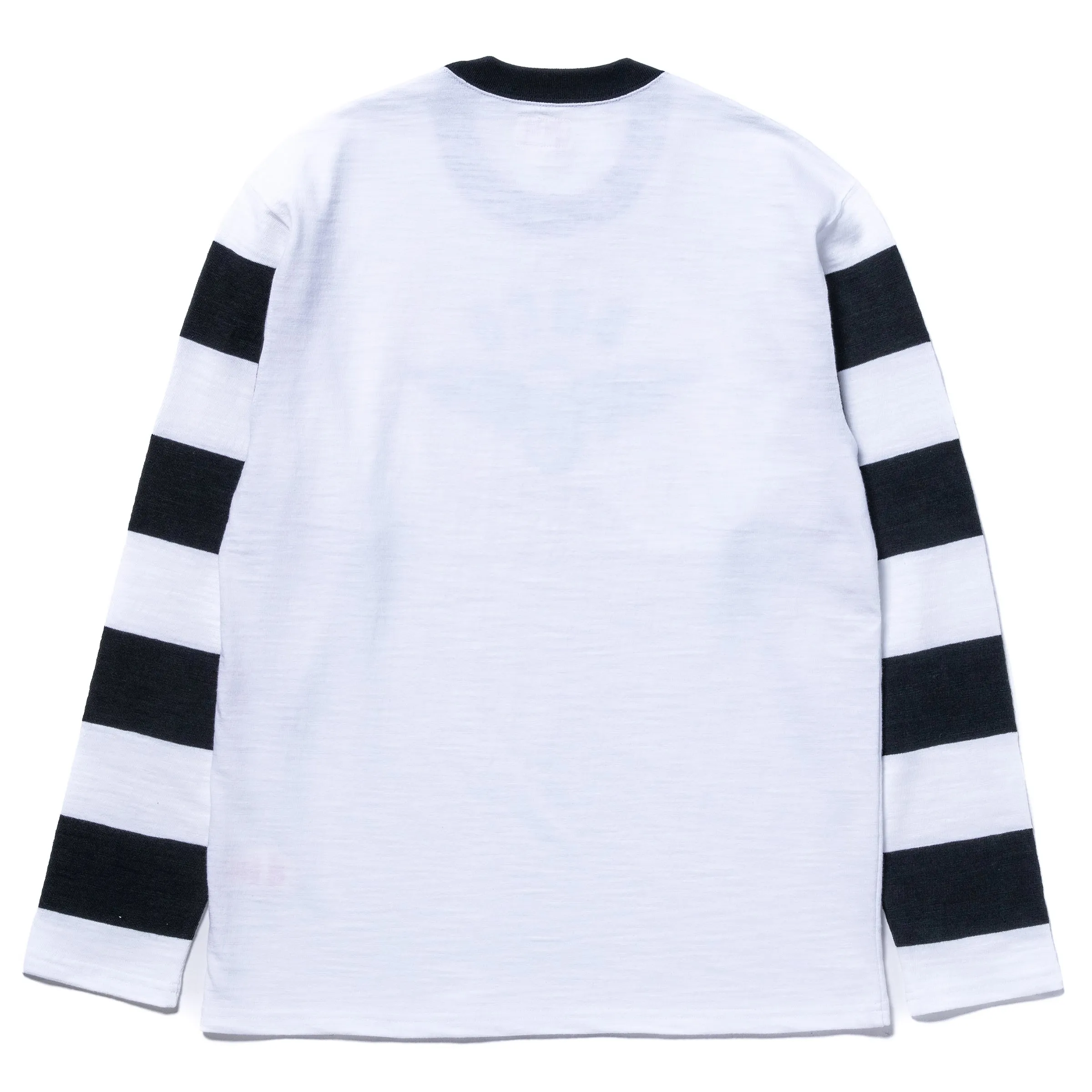 BUCO STRIPED SLEEVE TEE / FLYING WHEEL sold by The Real McCoy's product image thumbnail 3