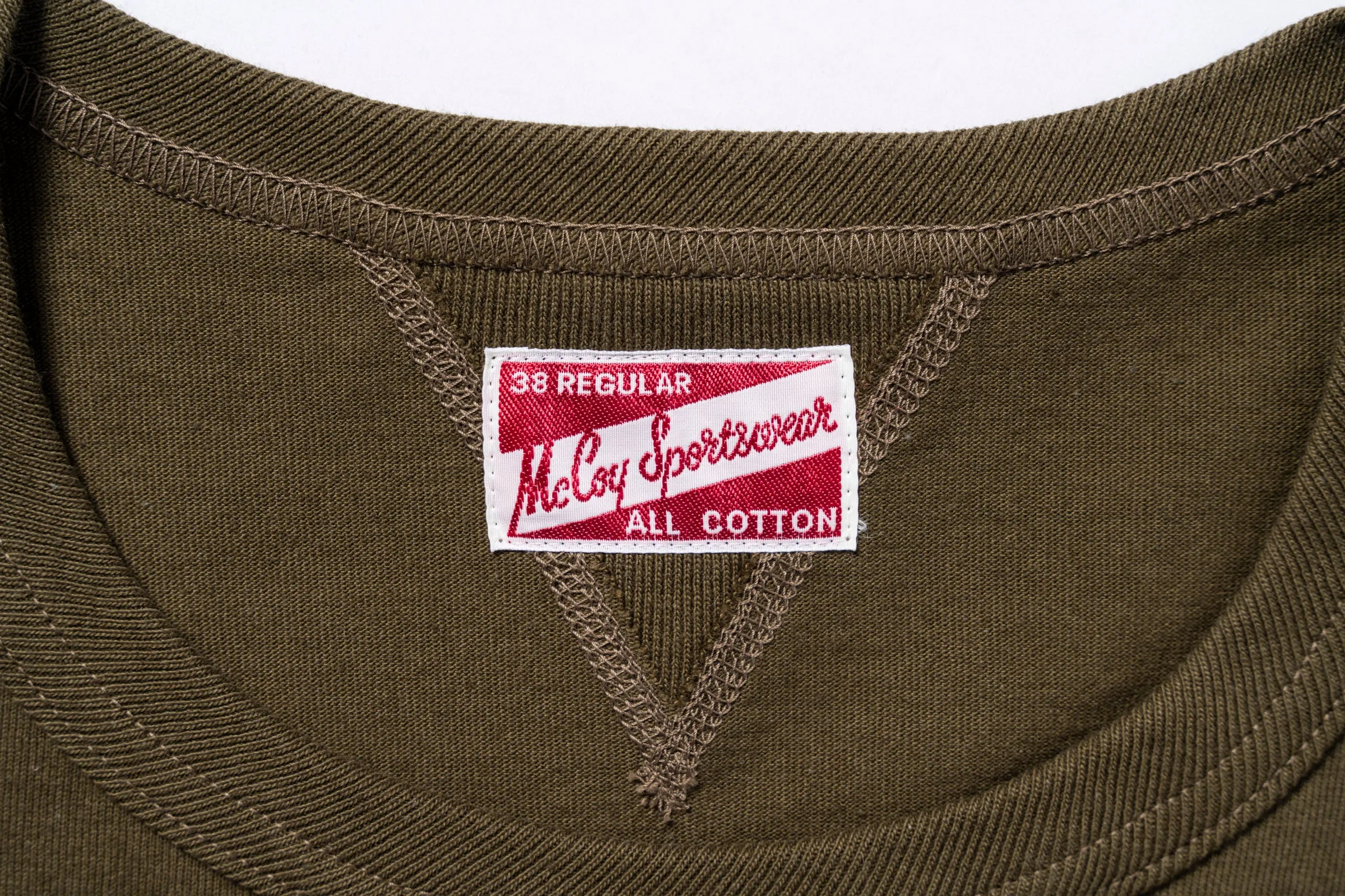 GUSSET TEE sold by The Real McCoy's product image thumbnail 4