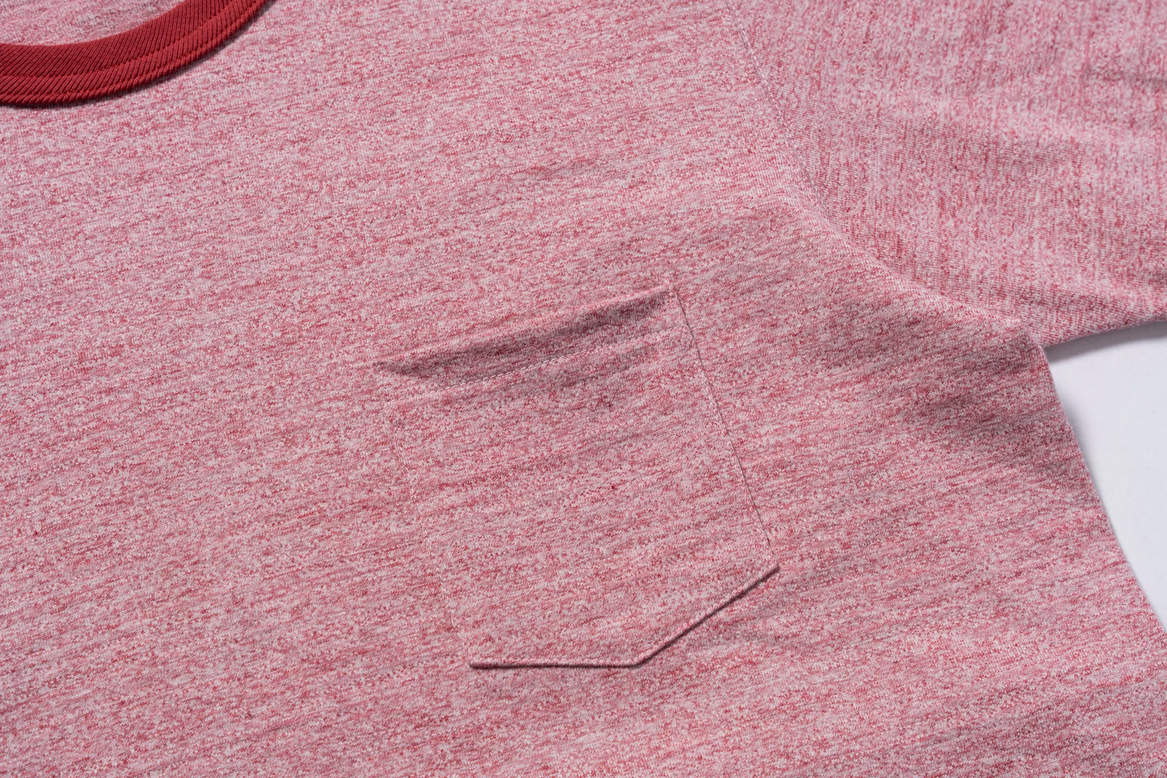 POCKET TEE / HEATHER COLOR, RINGER sold by The Real McCoy's product image thumbnail 5