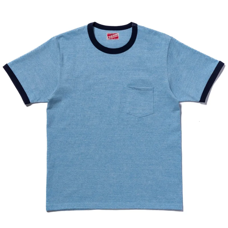 POCKET TEE / HEATHER COLOR, RINGER sold by The Real McCoy's