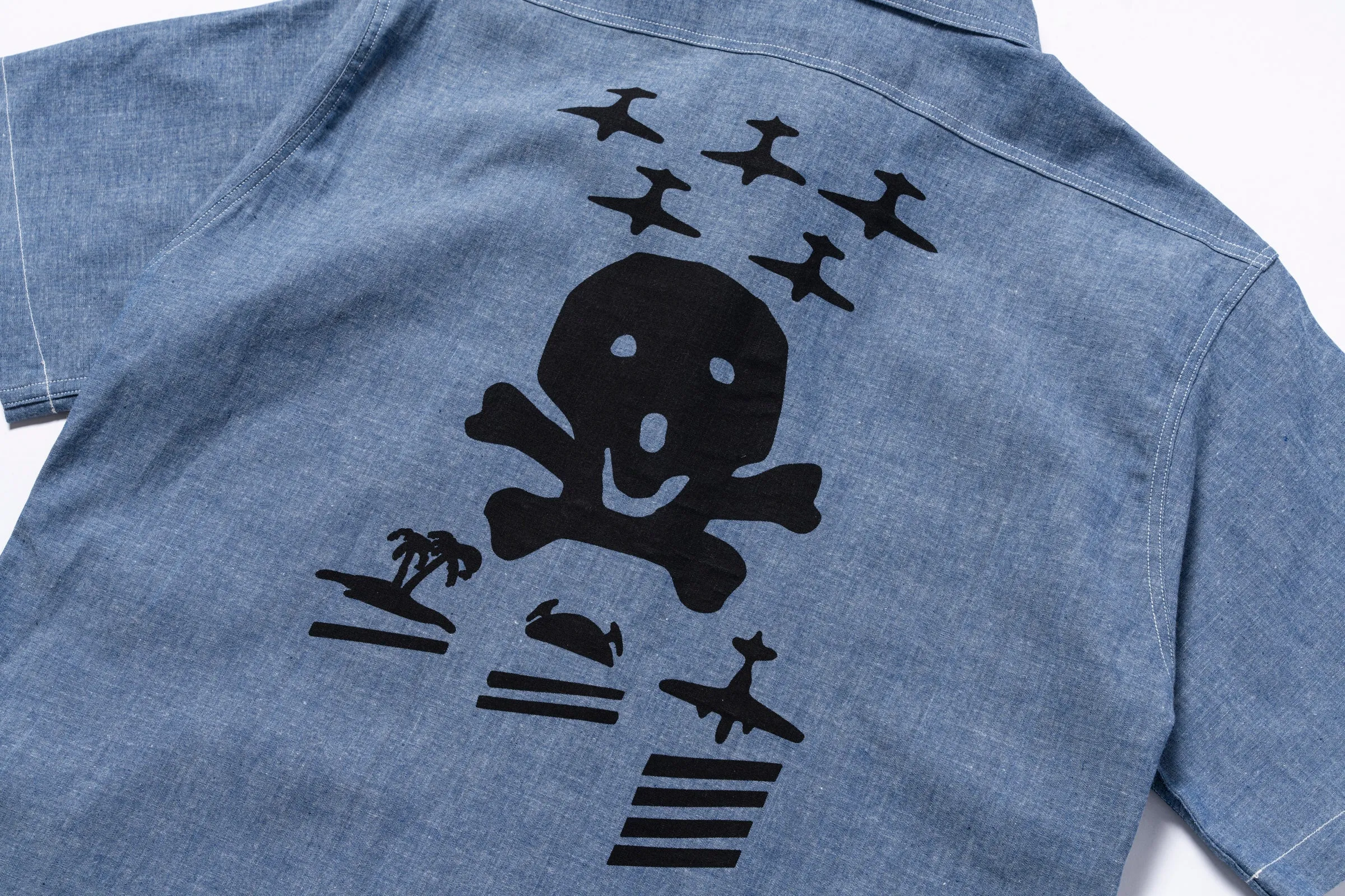 U.S. NAVY CHAMBRAY SHIRT / USS KIDD sold by The Real McCoy's product image thumbnail 4