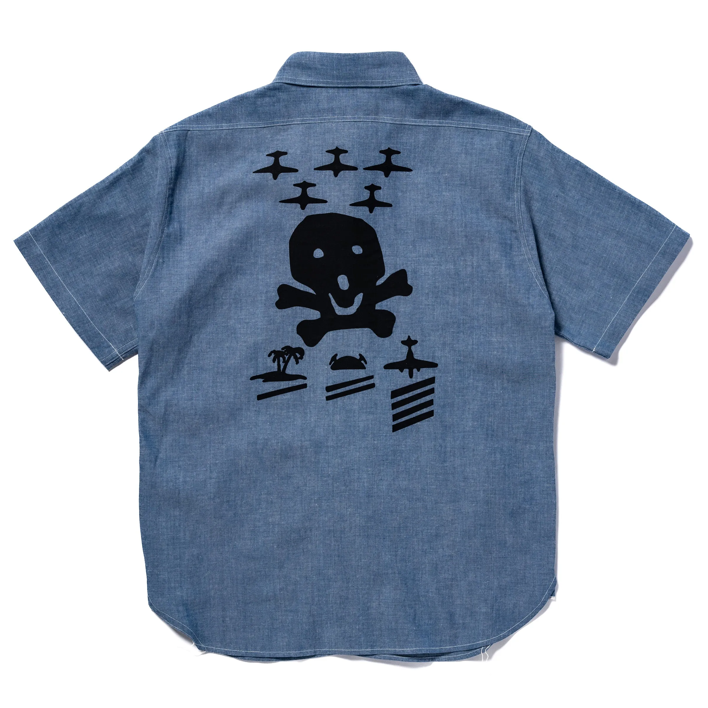 U.S. NAVY CHAMBRAY SHIRT / USS KIDD sold by The Real McCoy's product image thumbnail 3