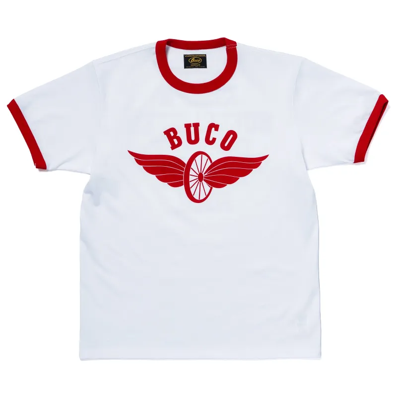 BUCO TEE / FLYING WHEEL sold by The Real McCoy's