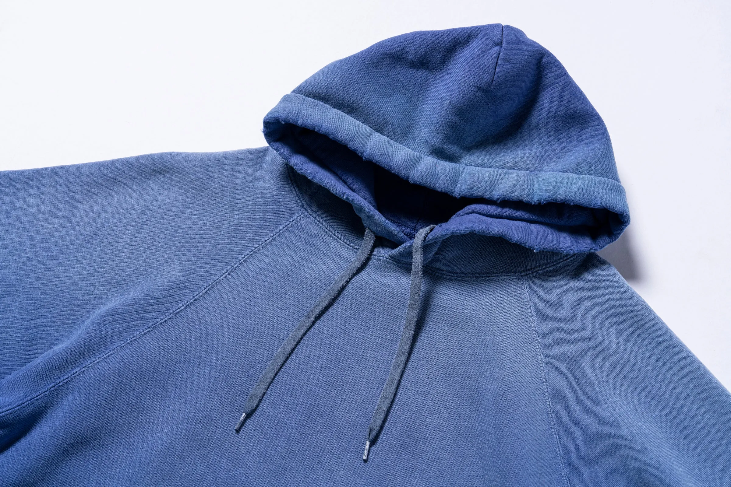 9 OZ. LOOPWHEEL RAGLAN HOODED SWEATSHIRT / FADED sold by The Real McCoy's product image thumbnail 5