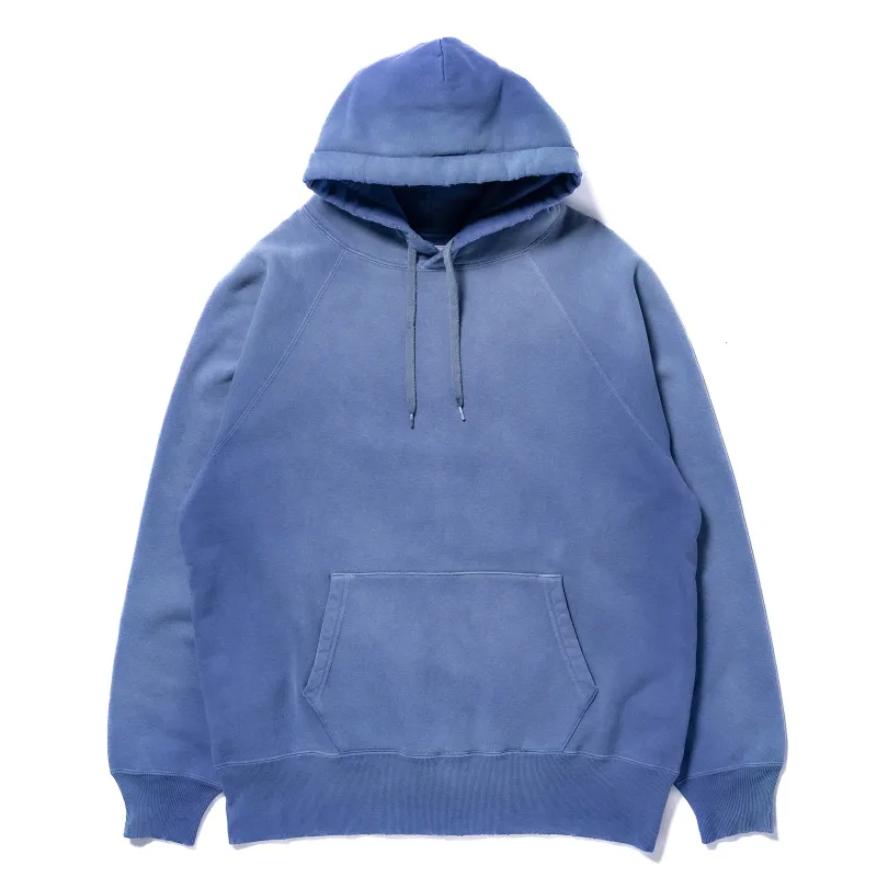 9 OZ. LOOPWHEEL RAGLAN HOODED SWEATSHIRT / FADED sold by The Real McCoy's