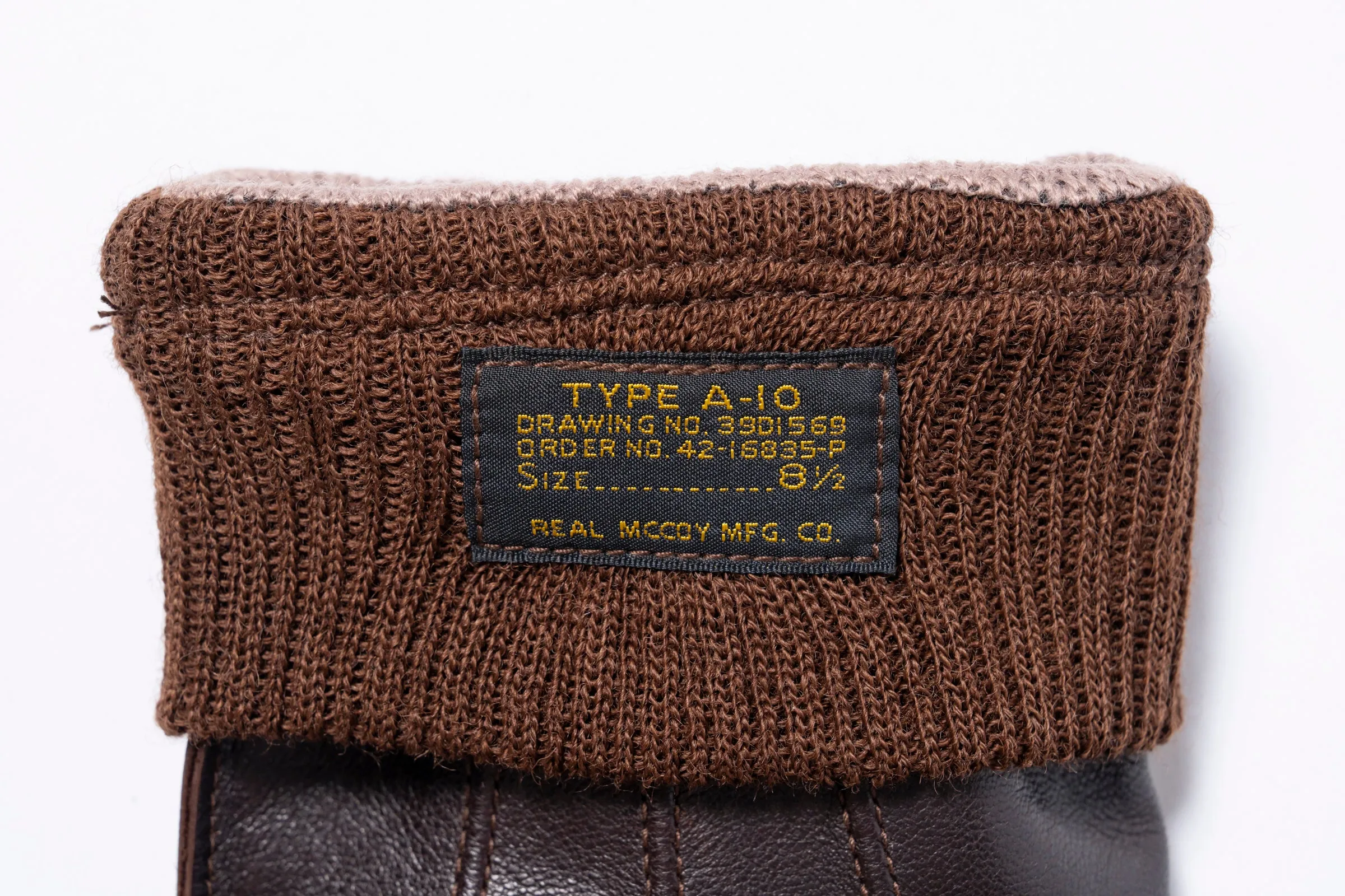 TYPE A-10 GLOVE, FLYING WINTER sold by The Real McCoy's product image thumbnail 4