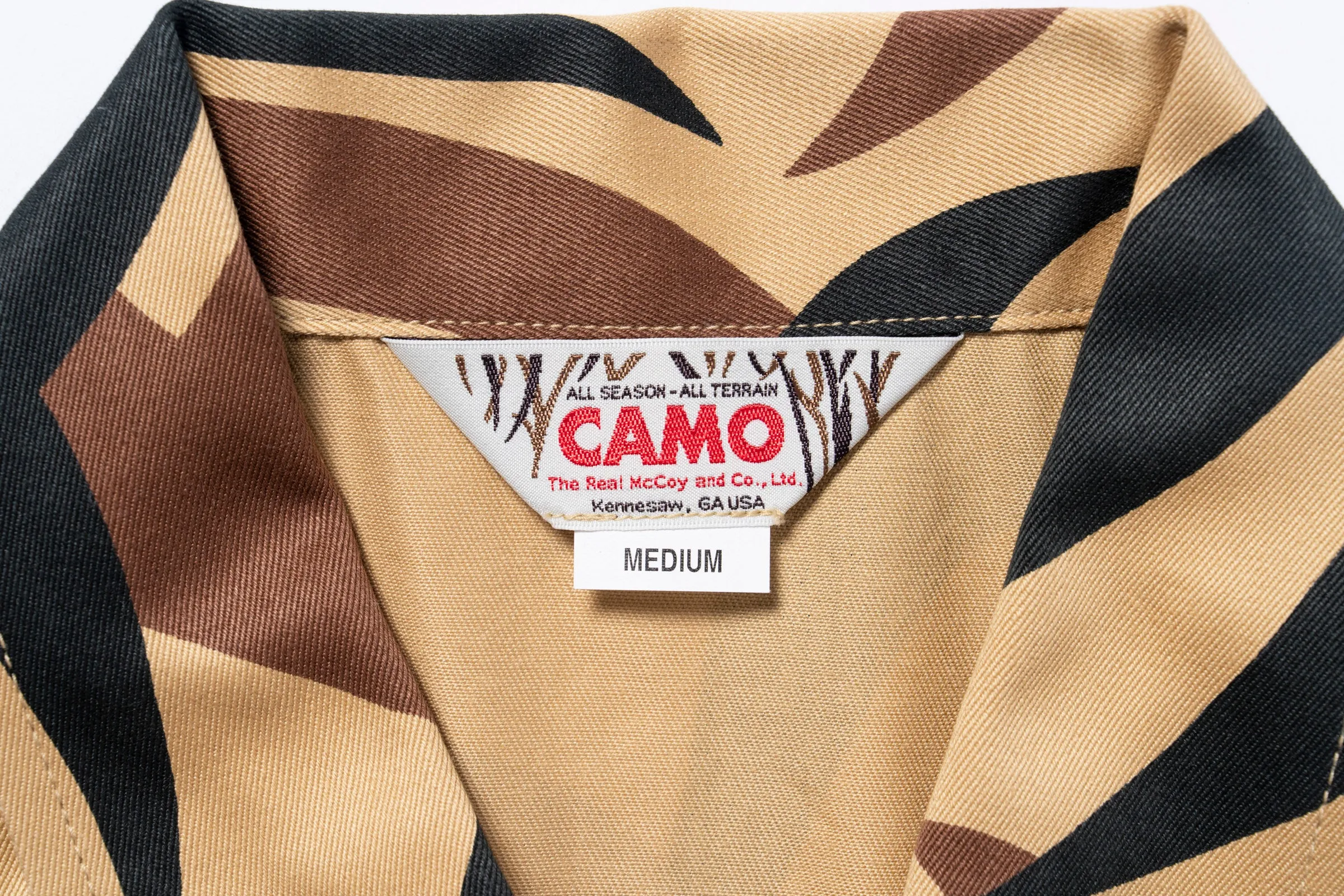 TRIBAL CAMOUFLAGE COMBAT JACKET sold by The Real McCoy's product image thumbnail 4