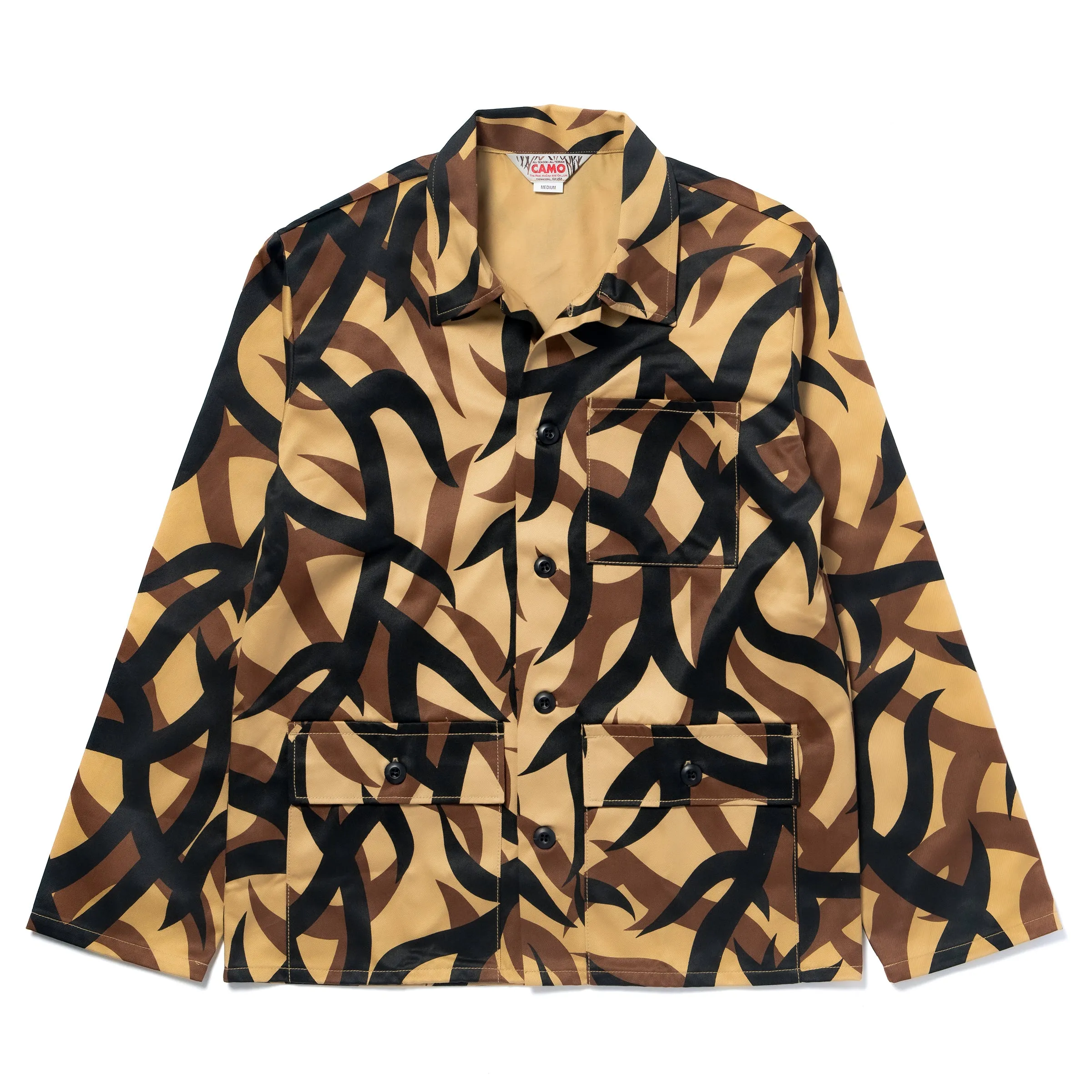 TRIBAL CAMOUFLAGE COMBAT JACKET sold by The Real McCoy's product image thumbnail 2