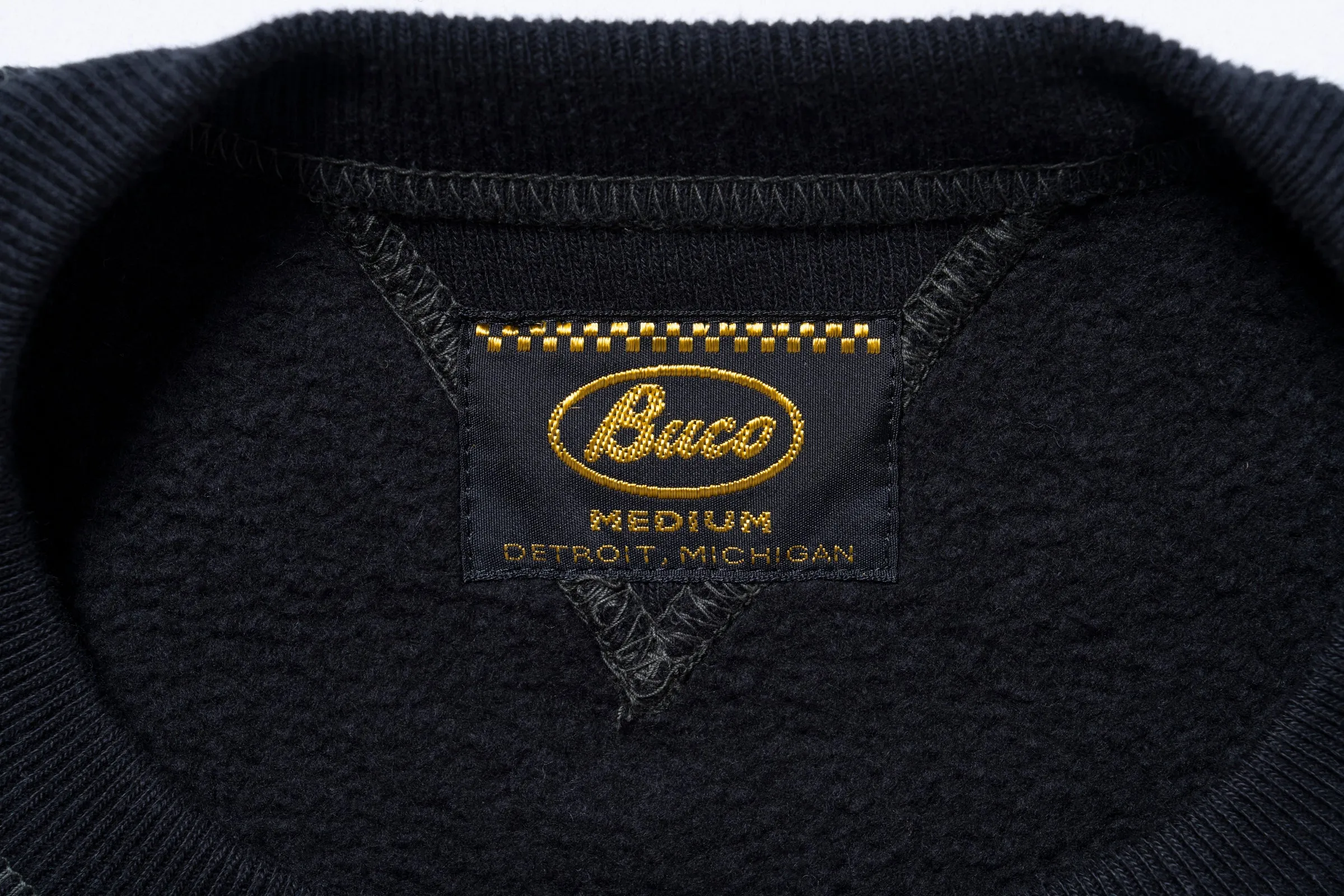 BUCO STRIPED-SLEEVE SWEATSHIRT sold by The Real McCoy's product image thumbnail 4