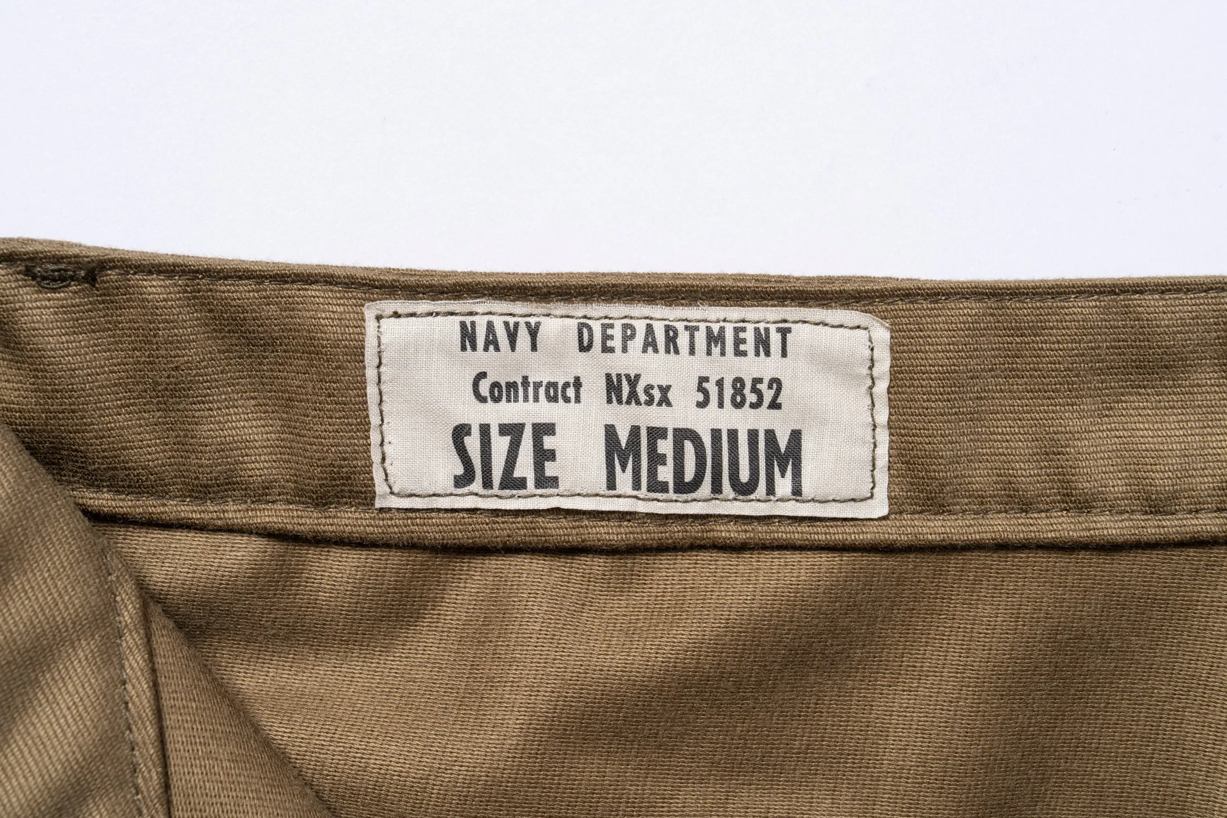 U.S.N. N-1 TROUSERS MODIFY / KHAKI sold by The Real McCoy's product image thumbnail 4