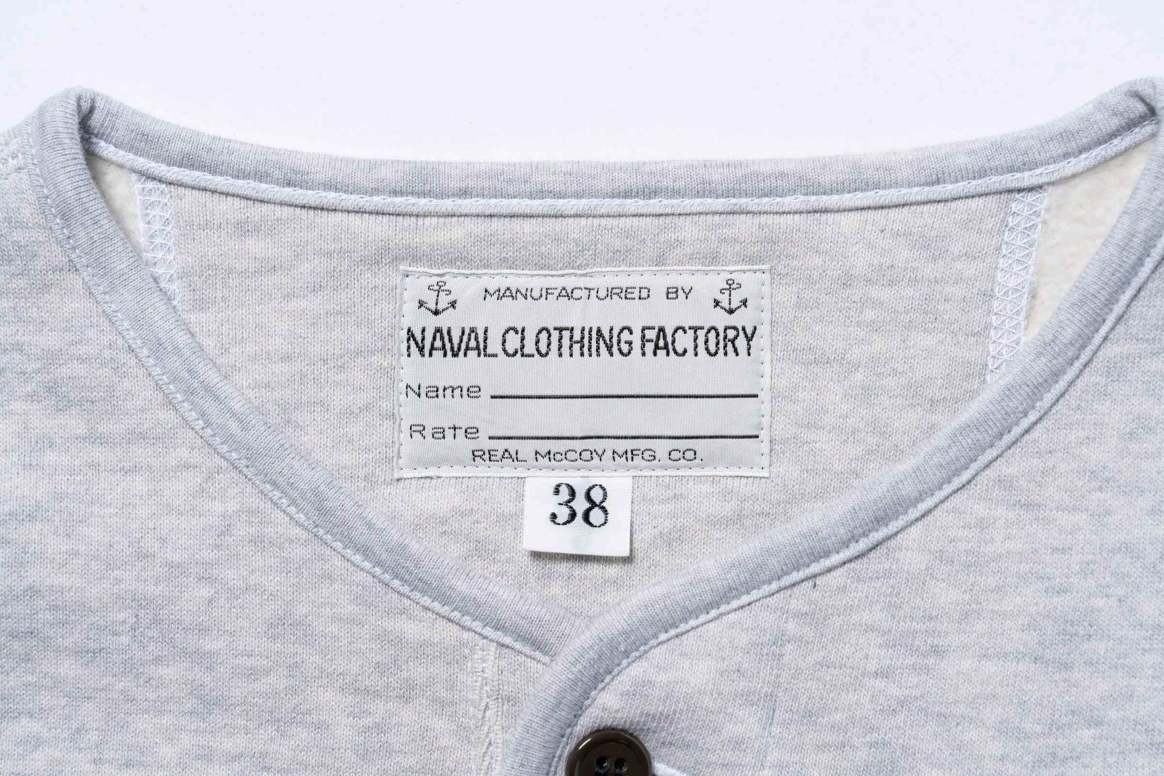 U.S.N. COTTON CARDIGAN / STENCIL sold by The Real McCoy's product image thumbnail 4