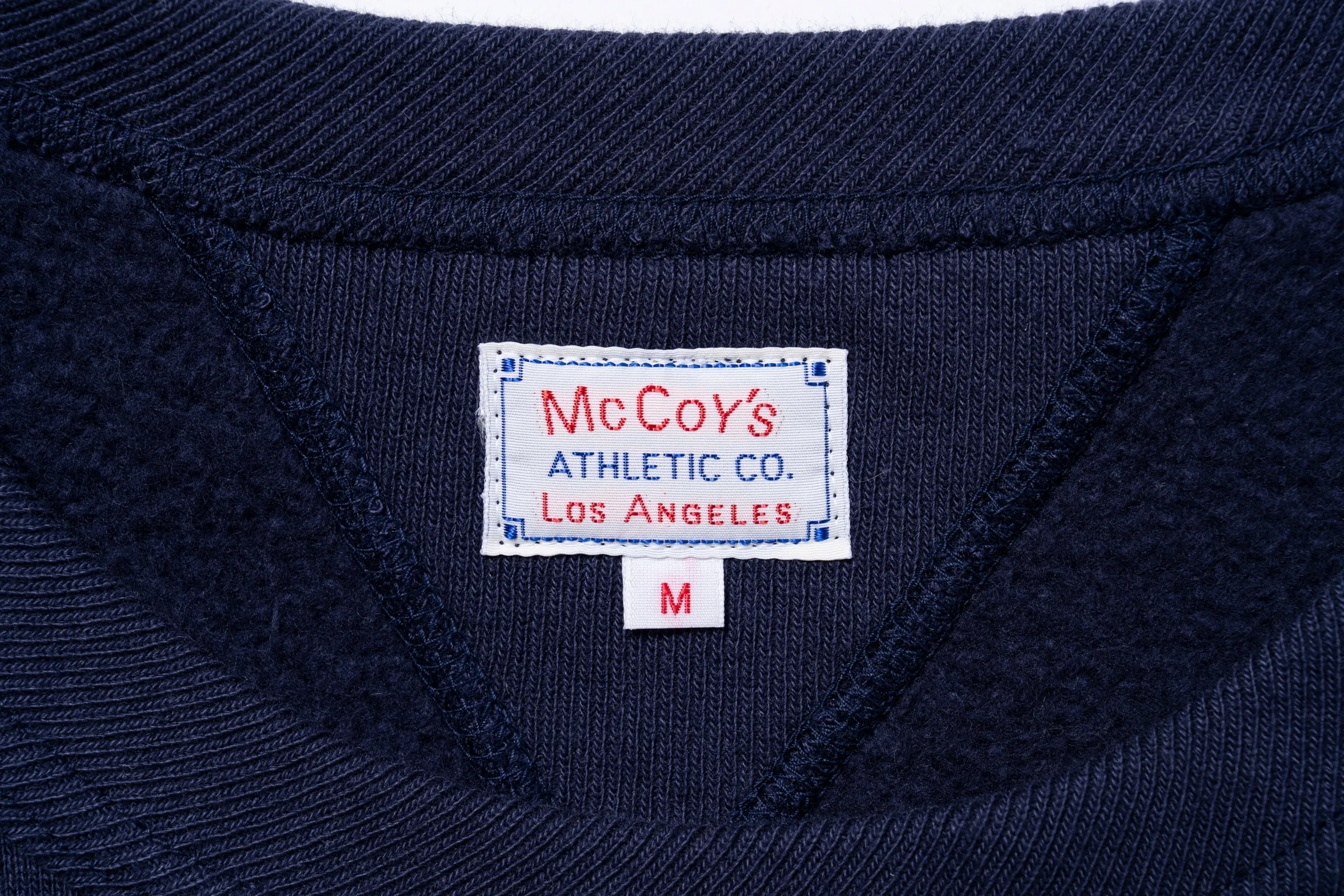 10 OZ. LOOPWHEEL CREWNECK SWEATSHIRT sold by The Real McCoy's product image thumbnail 4